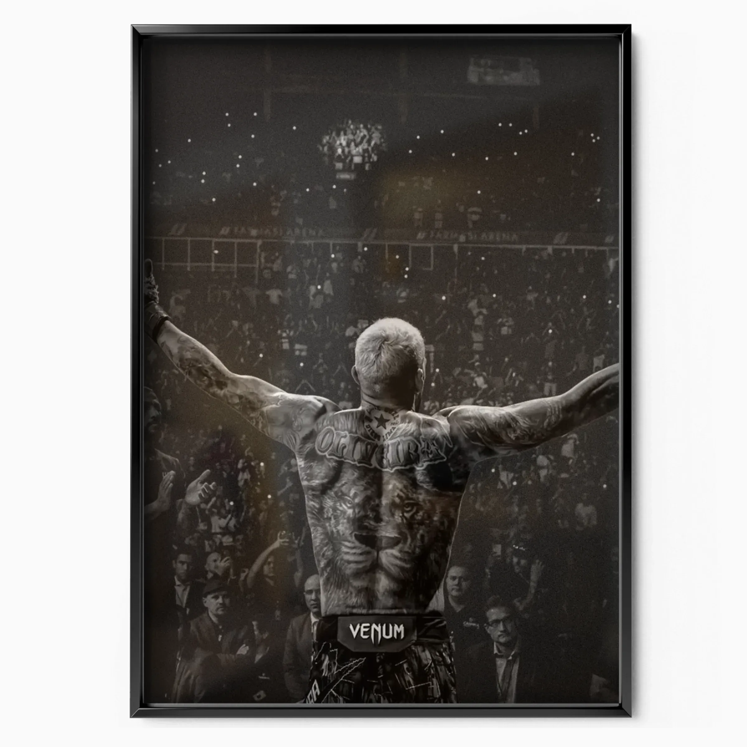 Charles Oliveira - Do Bronx Victory poster, museum grade matte print