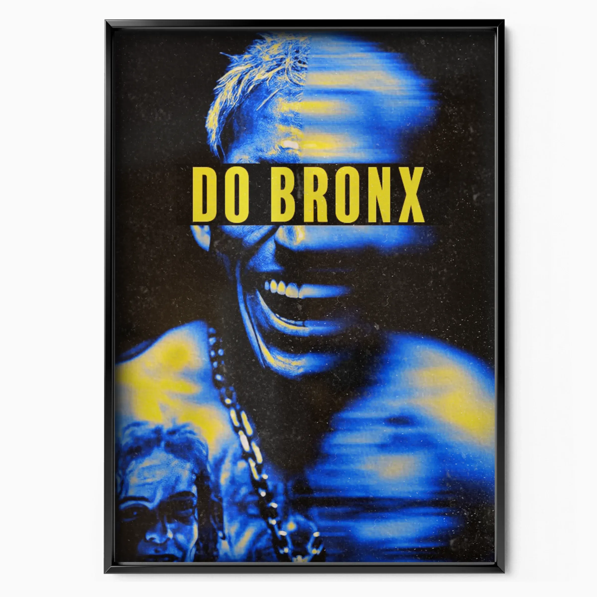 Charles Oliveira - Do Bronx Duotone poster, museum grade matte print