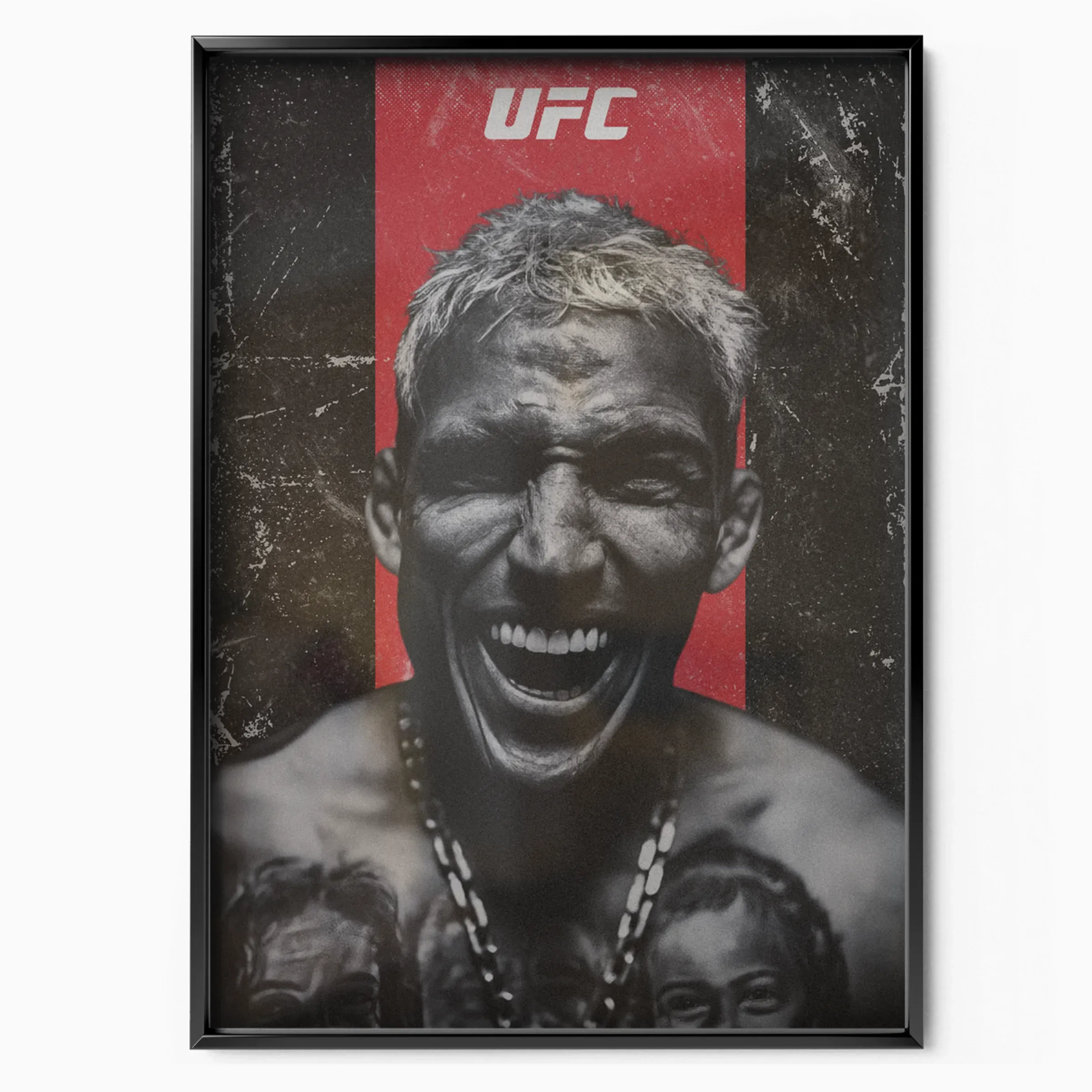 Charles Oliveira - Roar poster, museum grade matte print