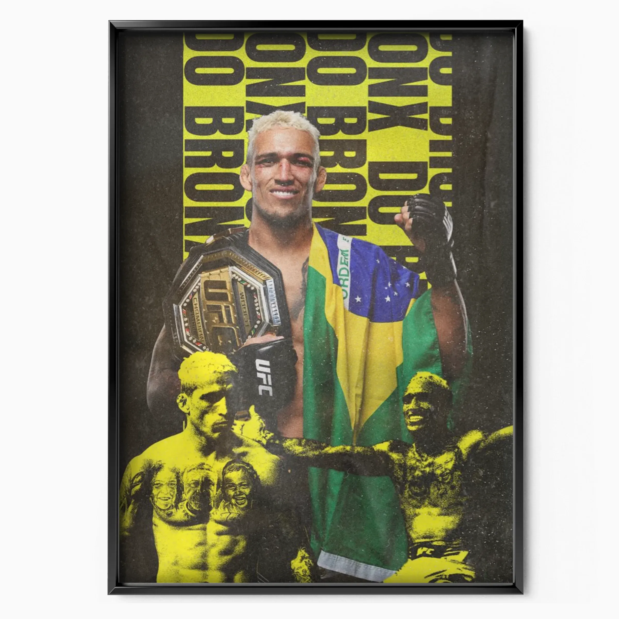 Charles Oliveira - World Champion poster, museum grade matte print