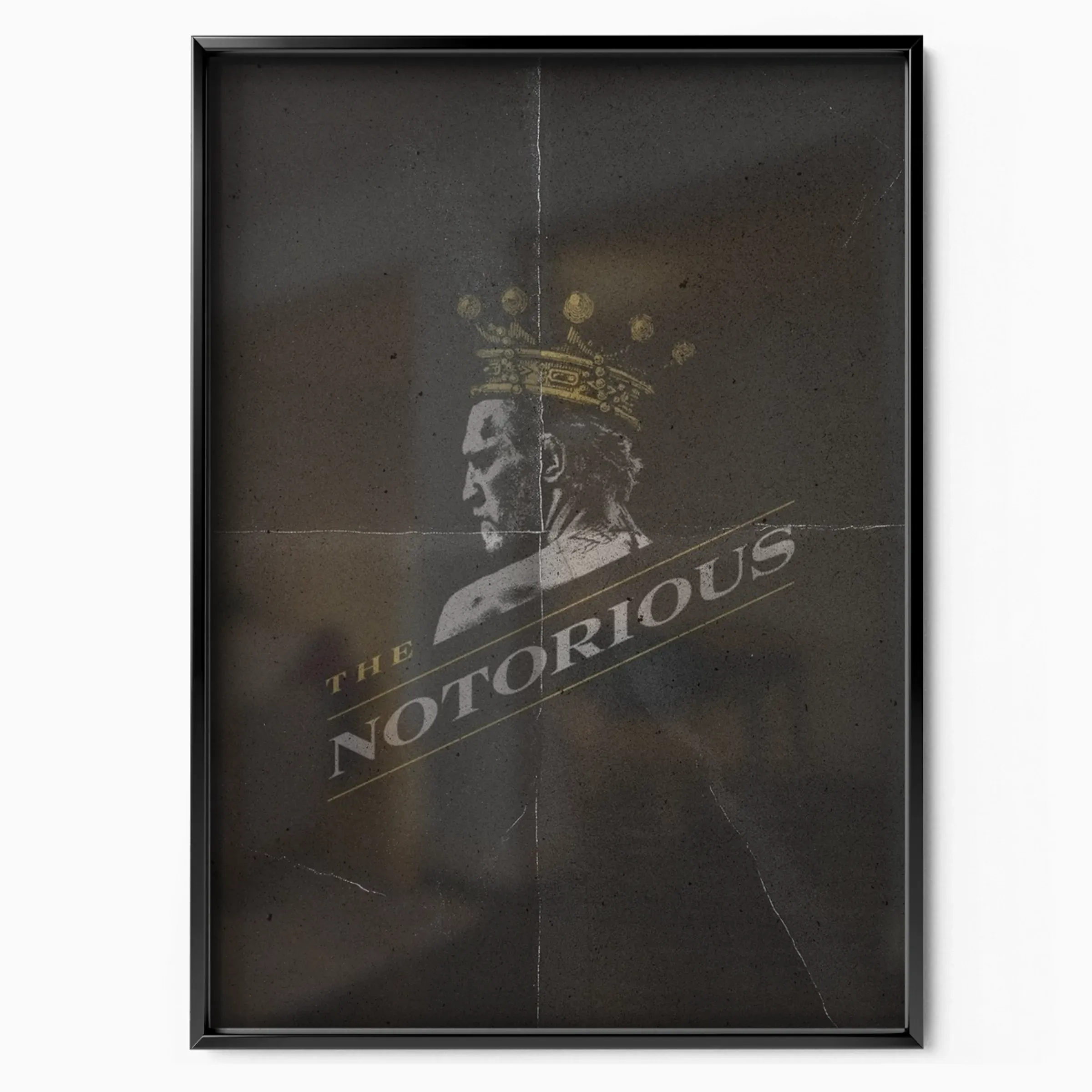 Conor McGregor - The Notorious Crown poster, museum grade matte print