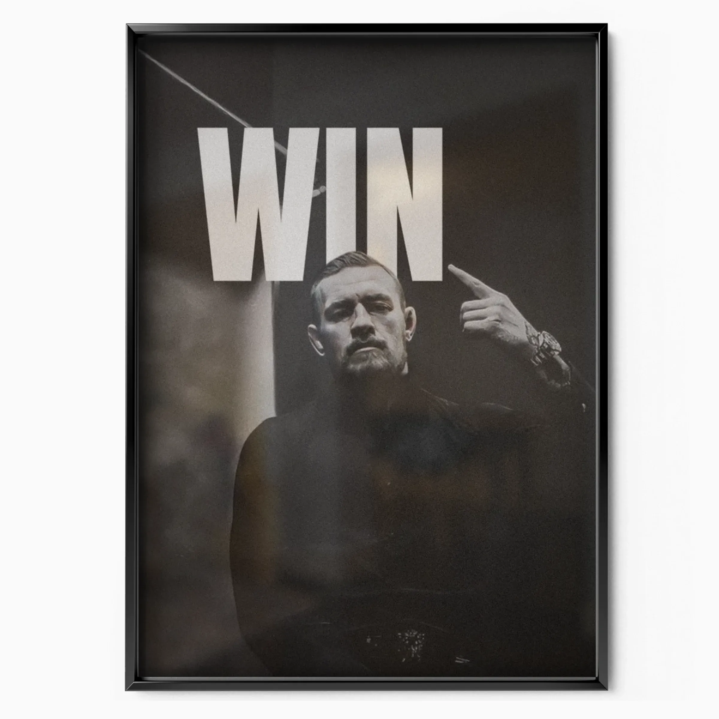 Conor McGregor - Win poster, museum grade matte print
