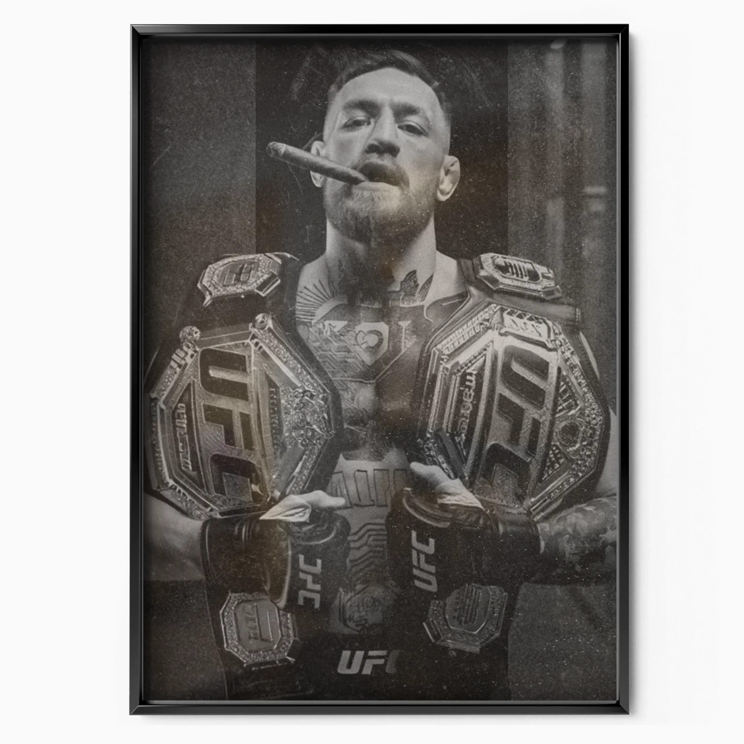 Conor McGregor - Double Champ poster, museum grade matte print