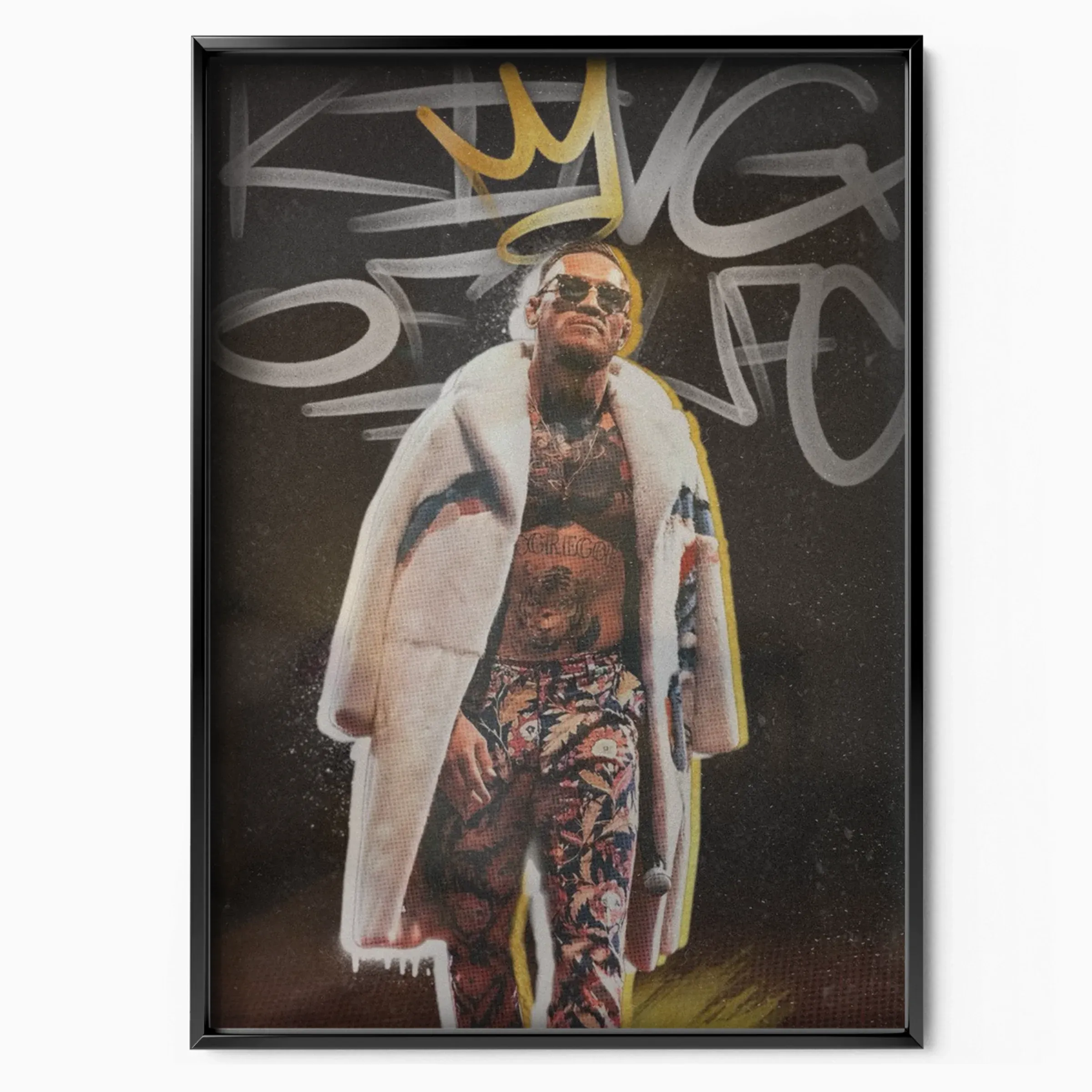 Conor McGregor - King Walkout poster, museum grade matte print