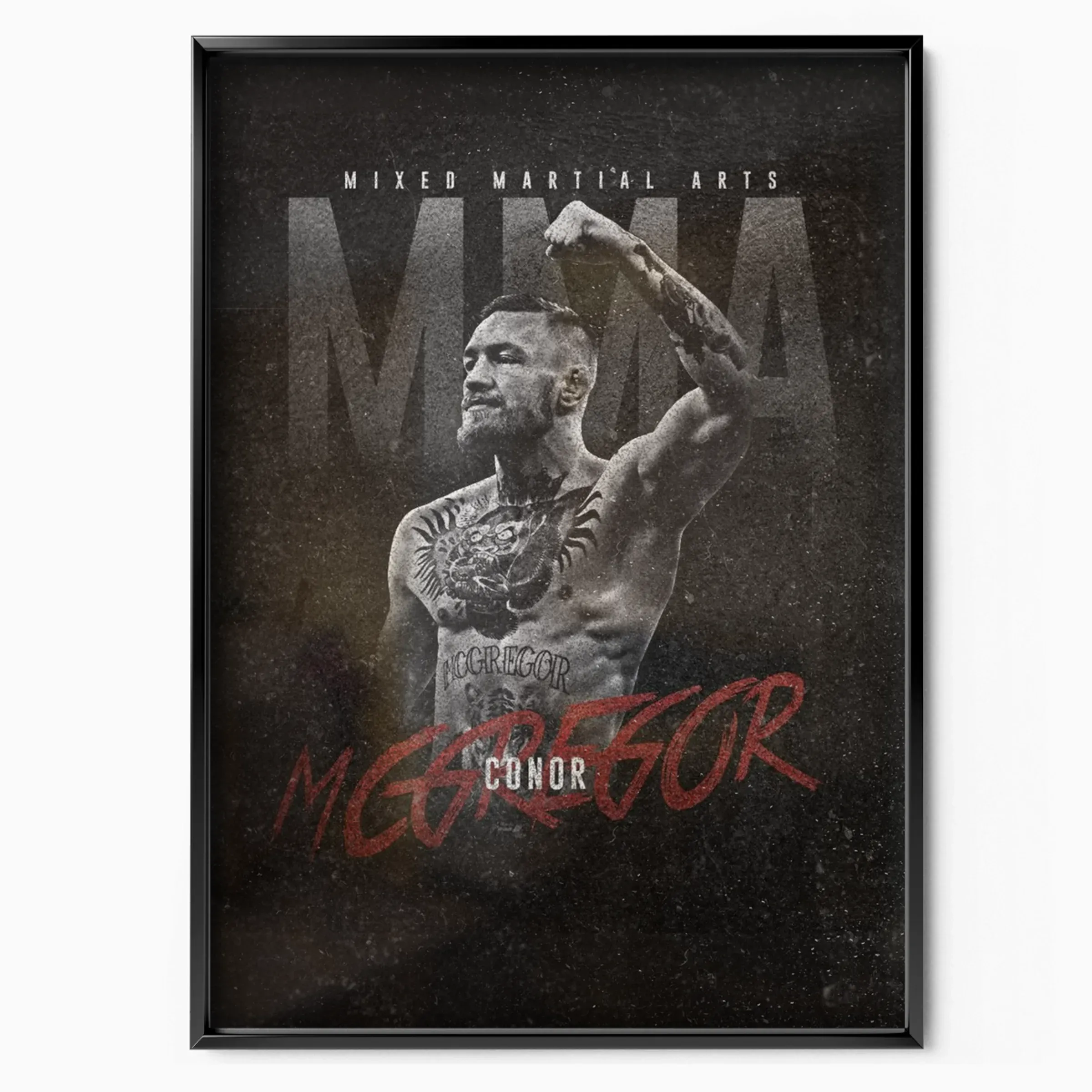Conor McGregor - Mixed Martial Arts poster, museum grade matte print