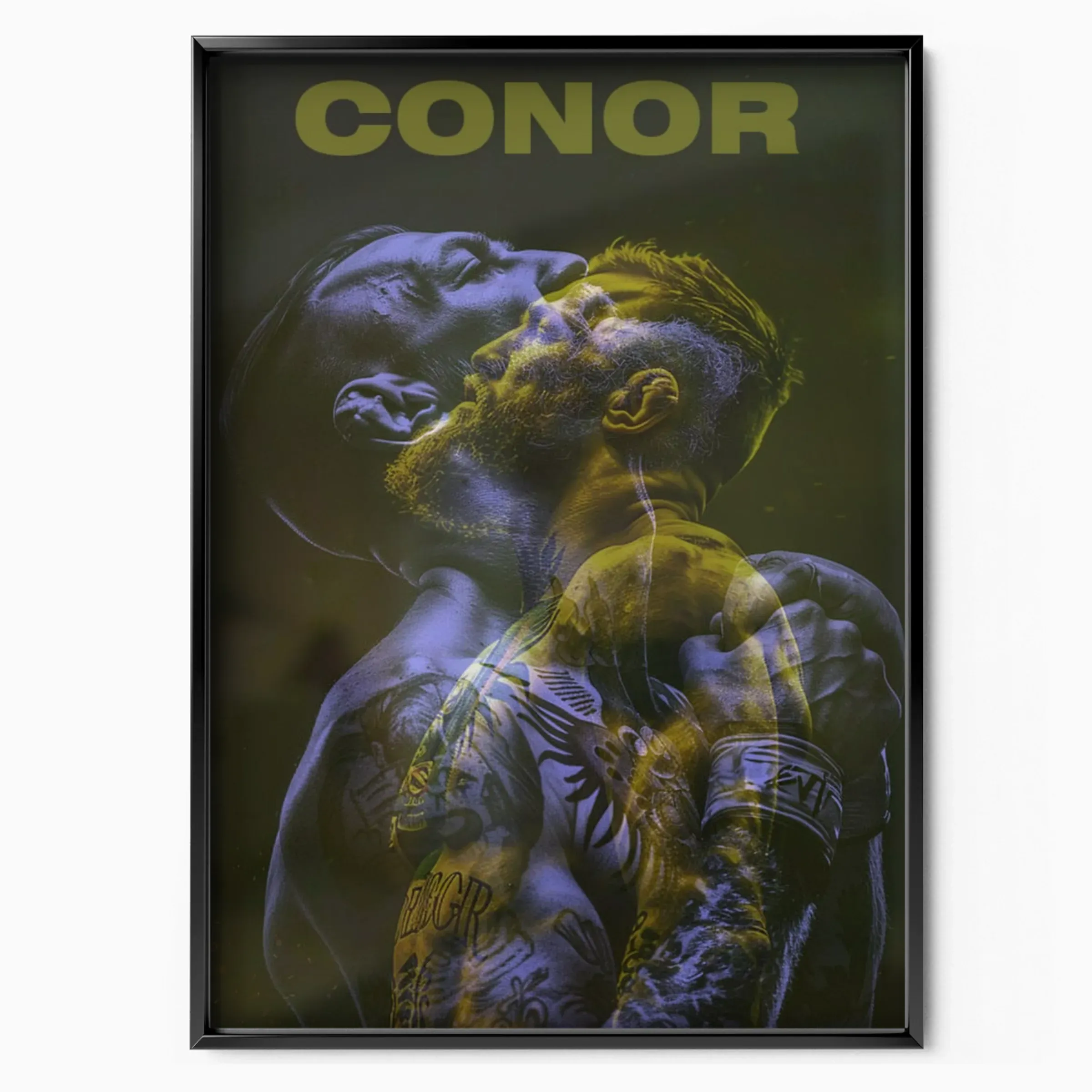 Conor McGregor - Duotone poster, museum grade matte print