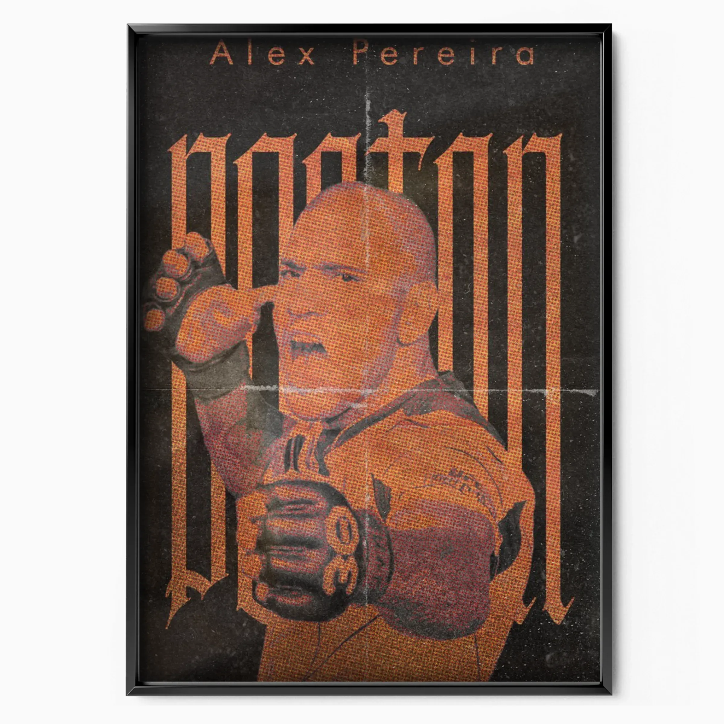 Alex Pereira - Poatan poster, museum grade matte print