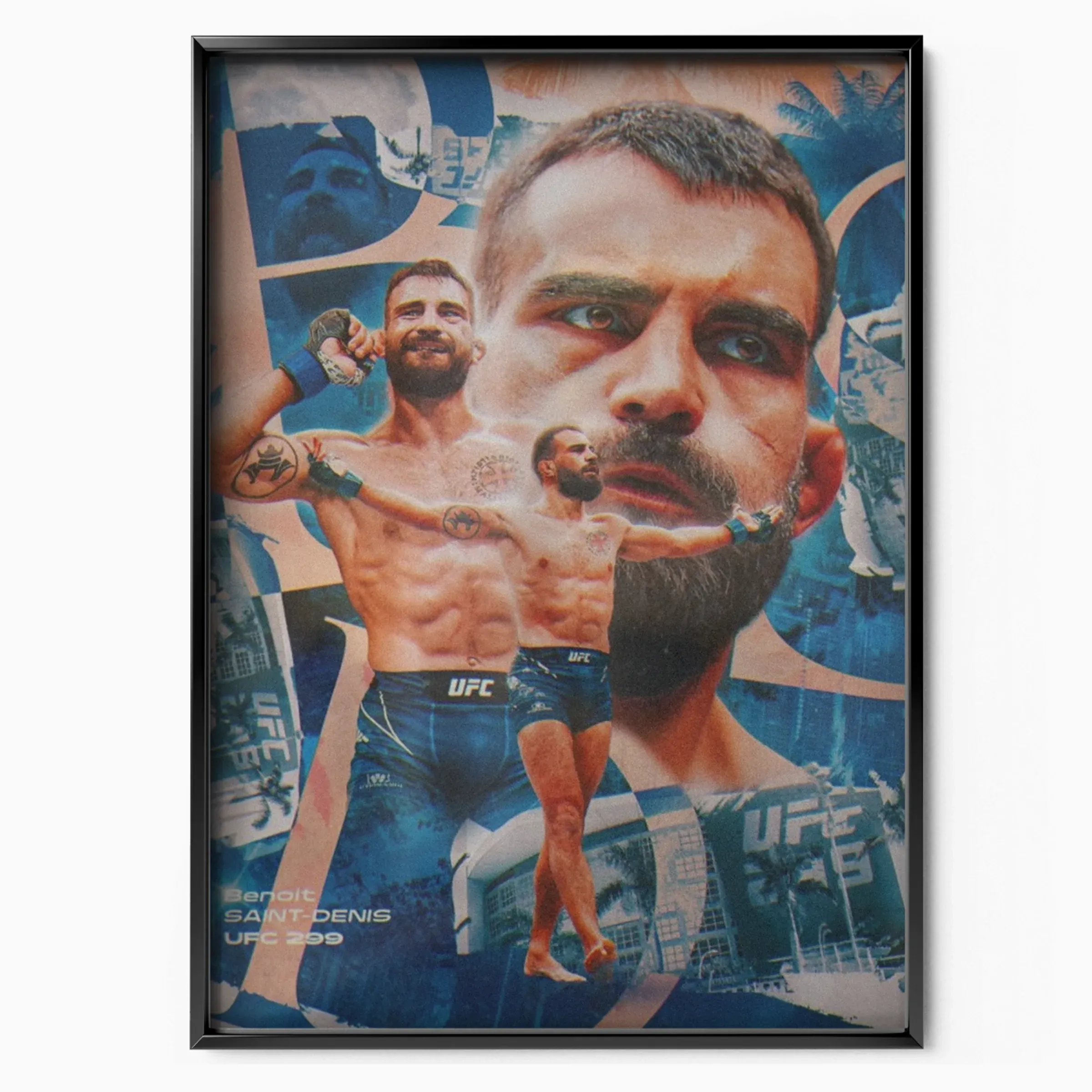 Benoit Saint Denis - God of War poster, museum grade matte print