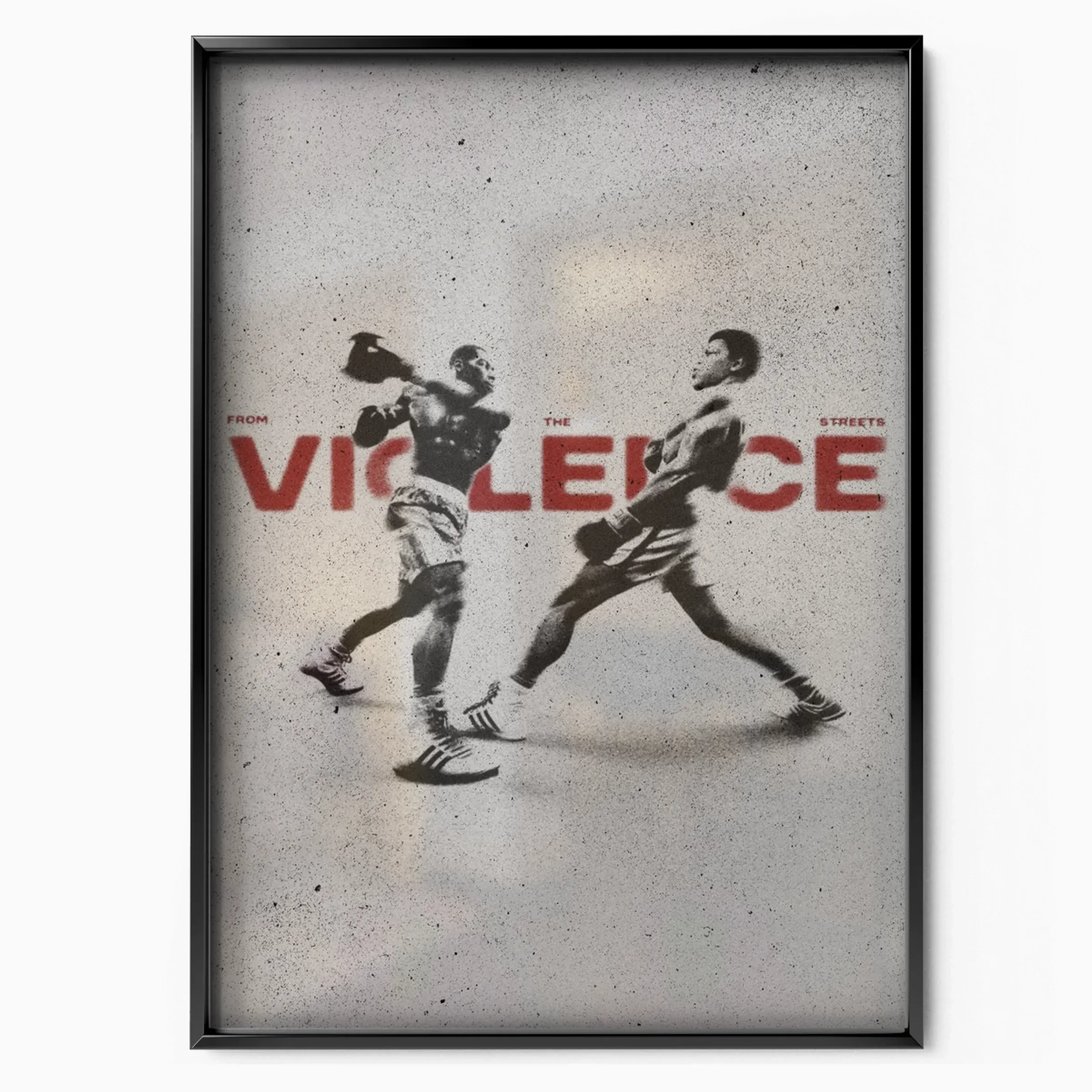 MMA - Violence poster, museum grade matte print