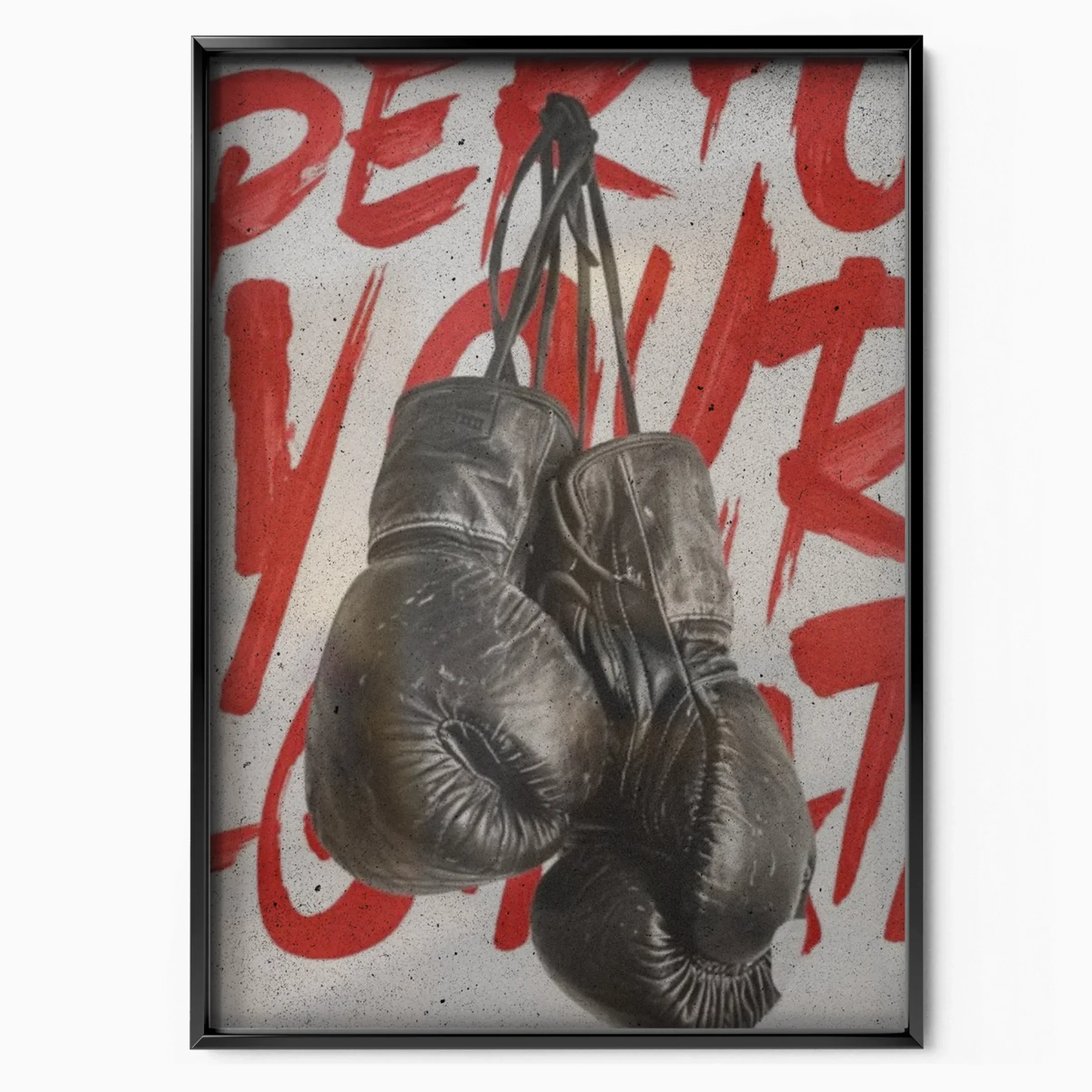 MMA - The Gloves poster, museum grade matte print