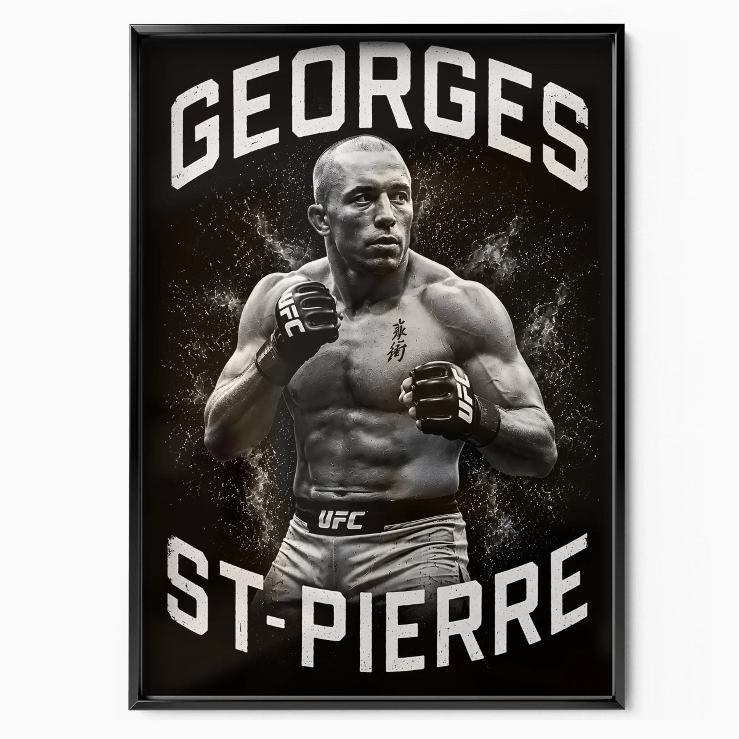 Georges St-Pierre Poster - GSP poster, museum grade matte print