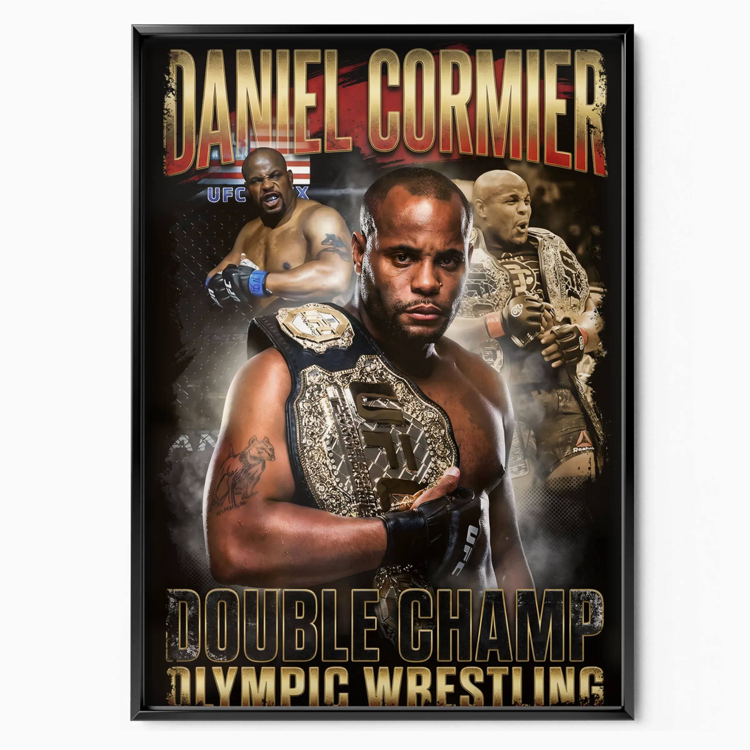 Daniel Cormier Poster - Champion poster, museum grade matte print