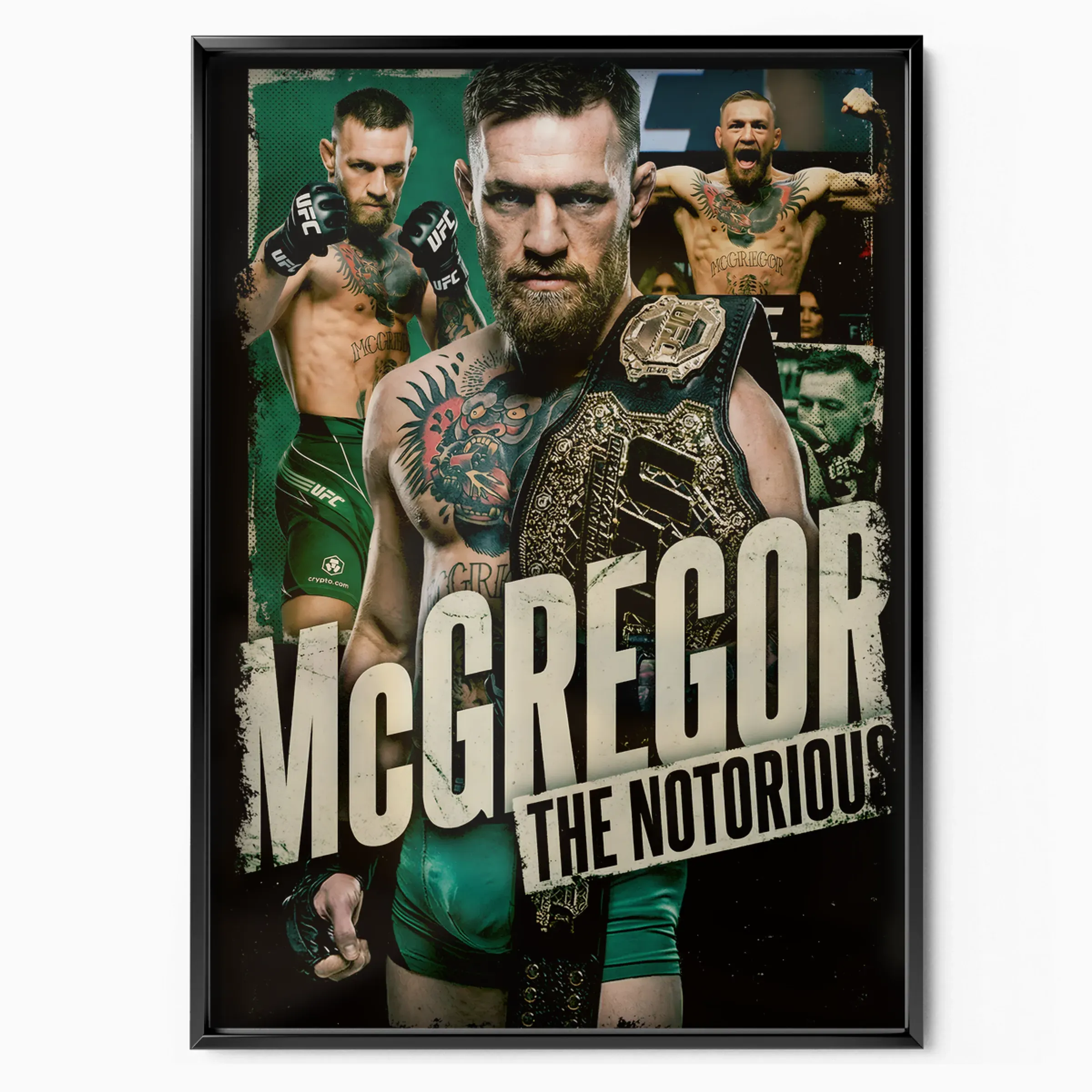 Conor McGregor Poster - Notorious Champion poster, museum grade matte print