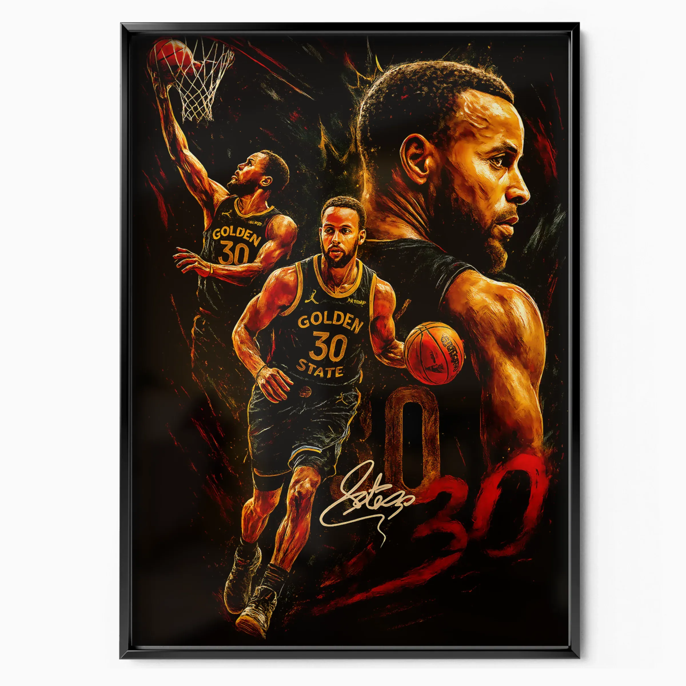 Stephen Curry Poster - Golden State poster