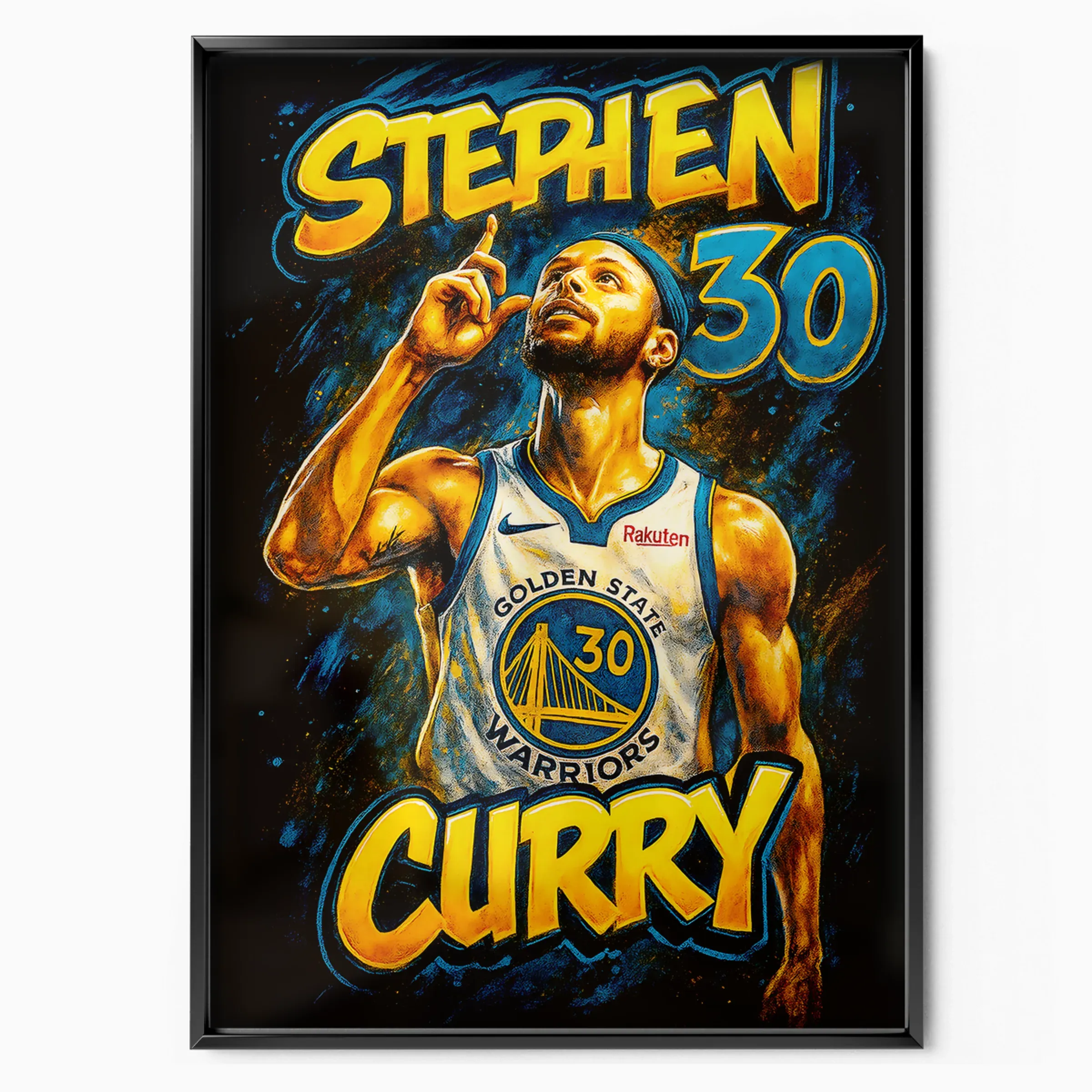 Stephen Curry Poster - Warriors 30 poster