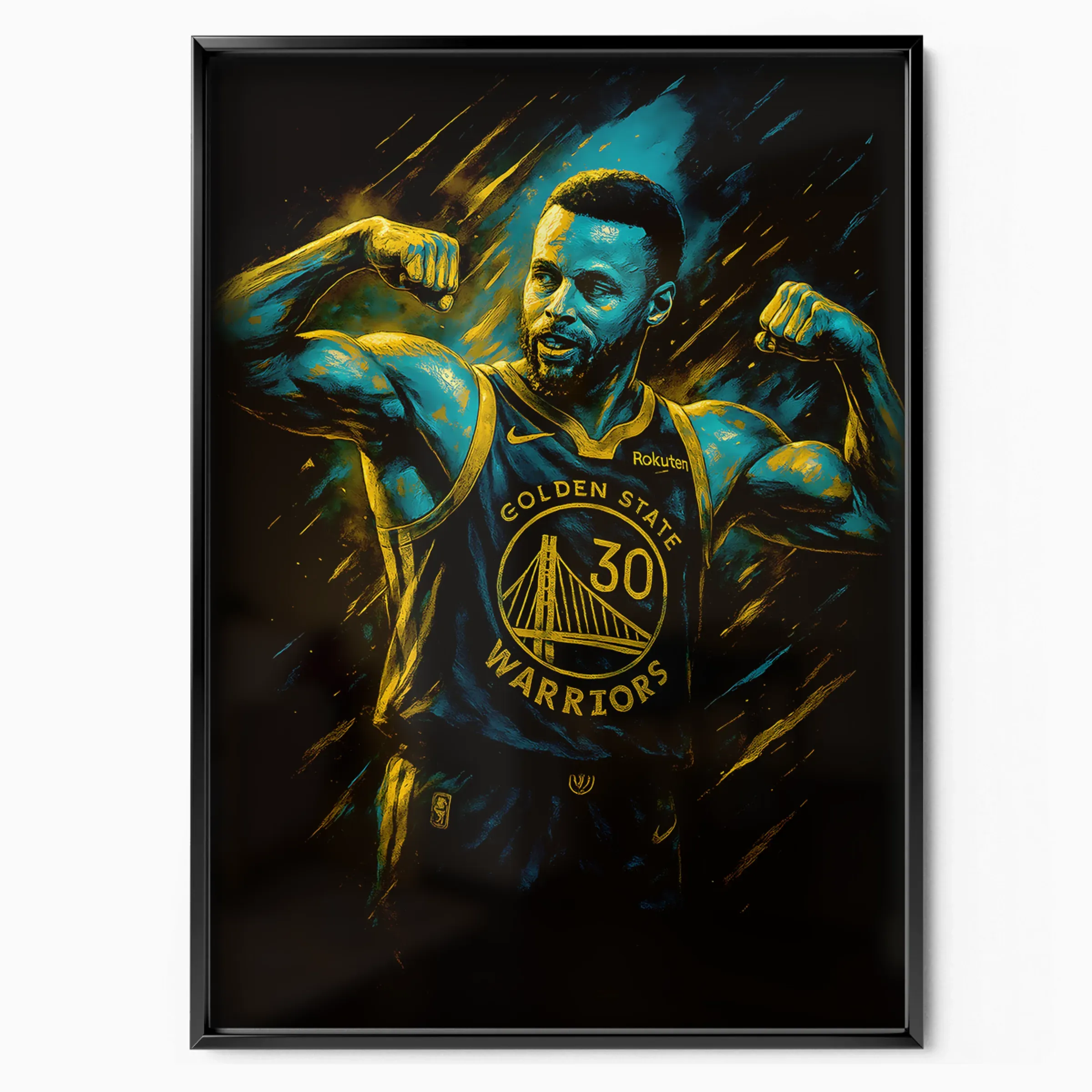 Stephen Curry Poster - Splash poster, museum grade matte print