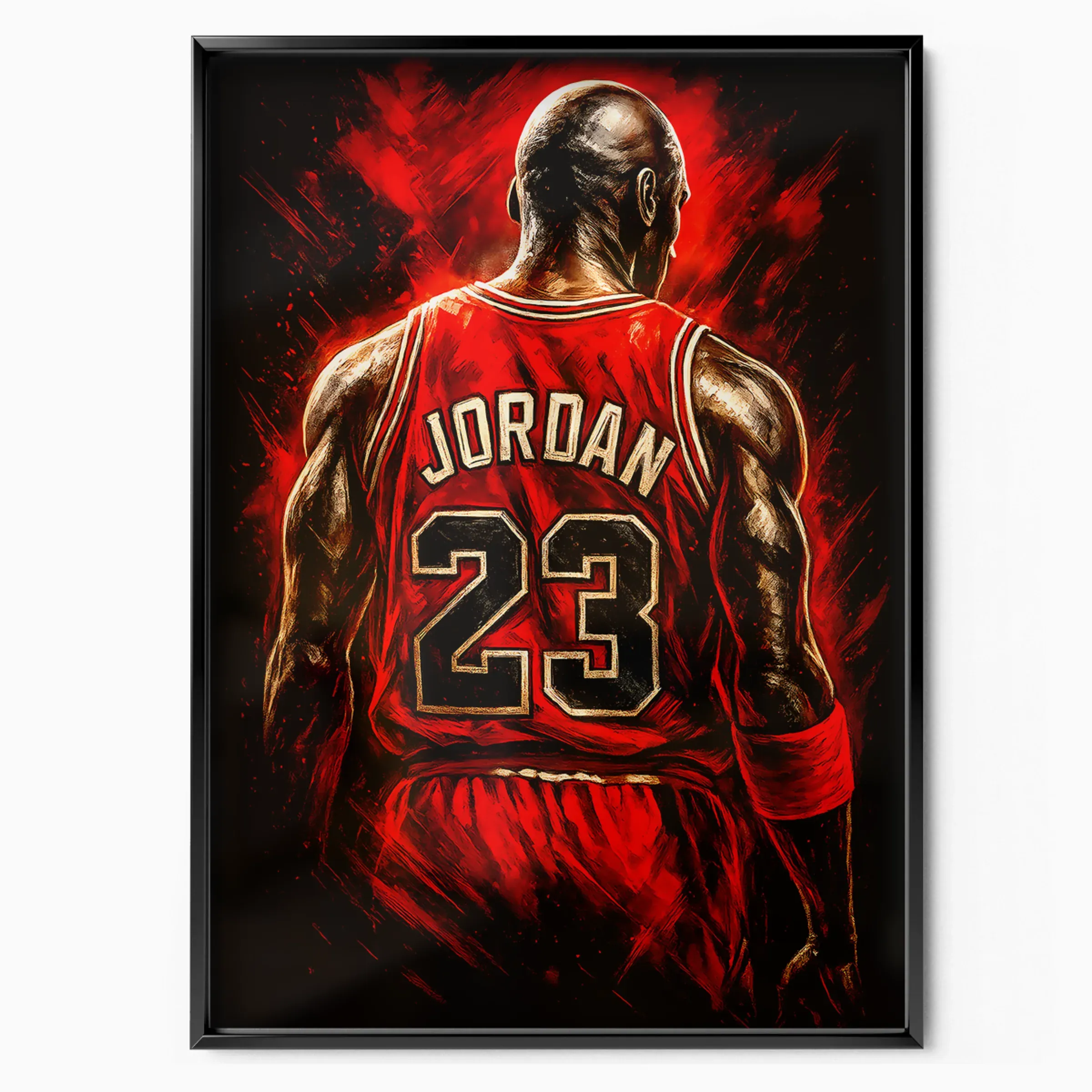 Michael Jordan Poster - Bulls 23 poster, museum grade matte print