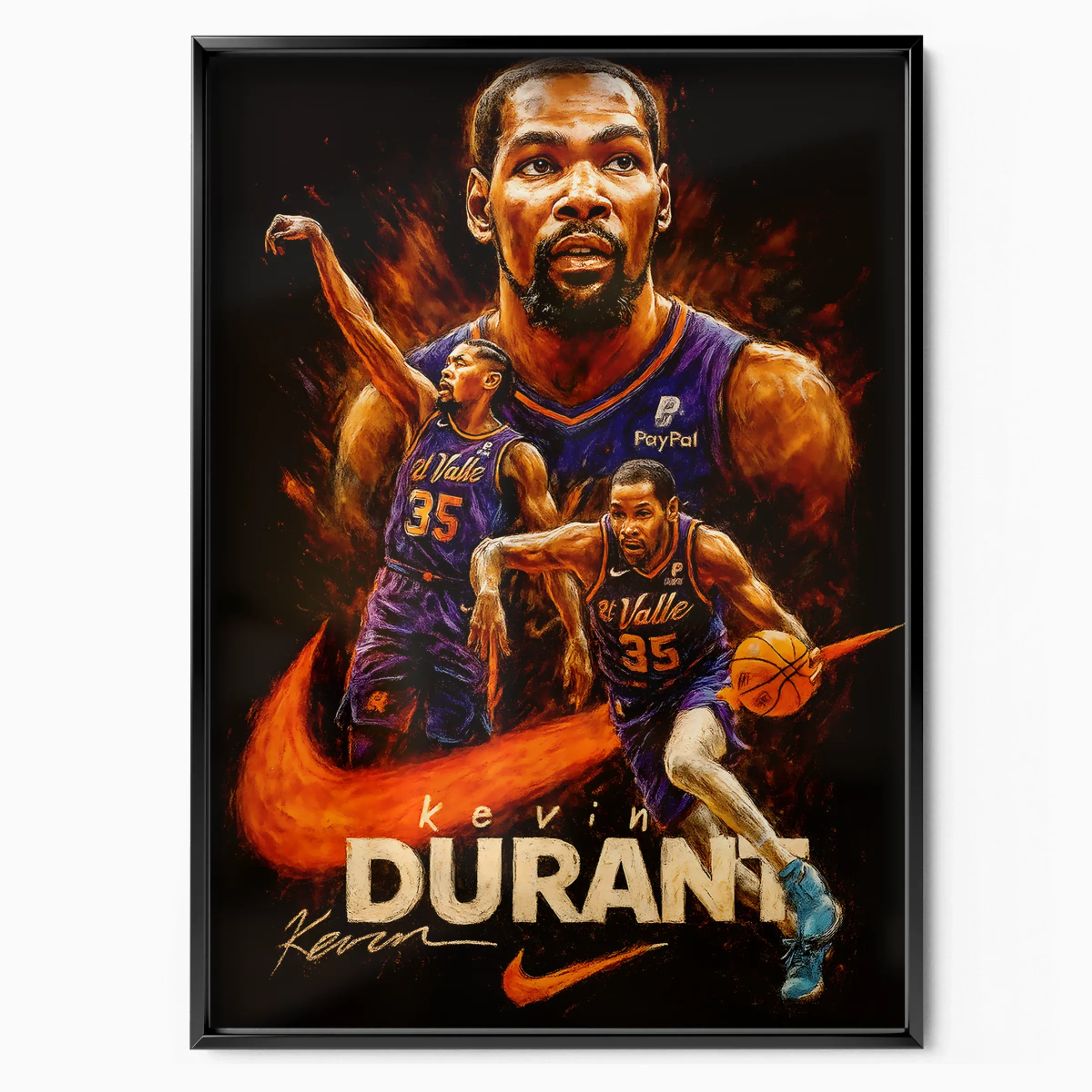 Kevin Durant Poster - Suns 35 poster