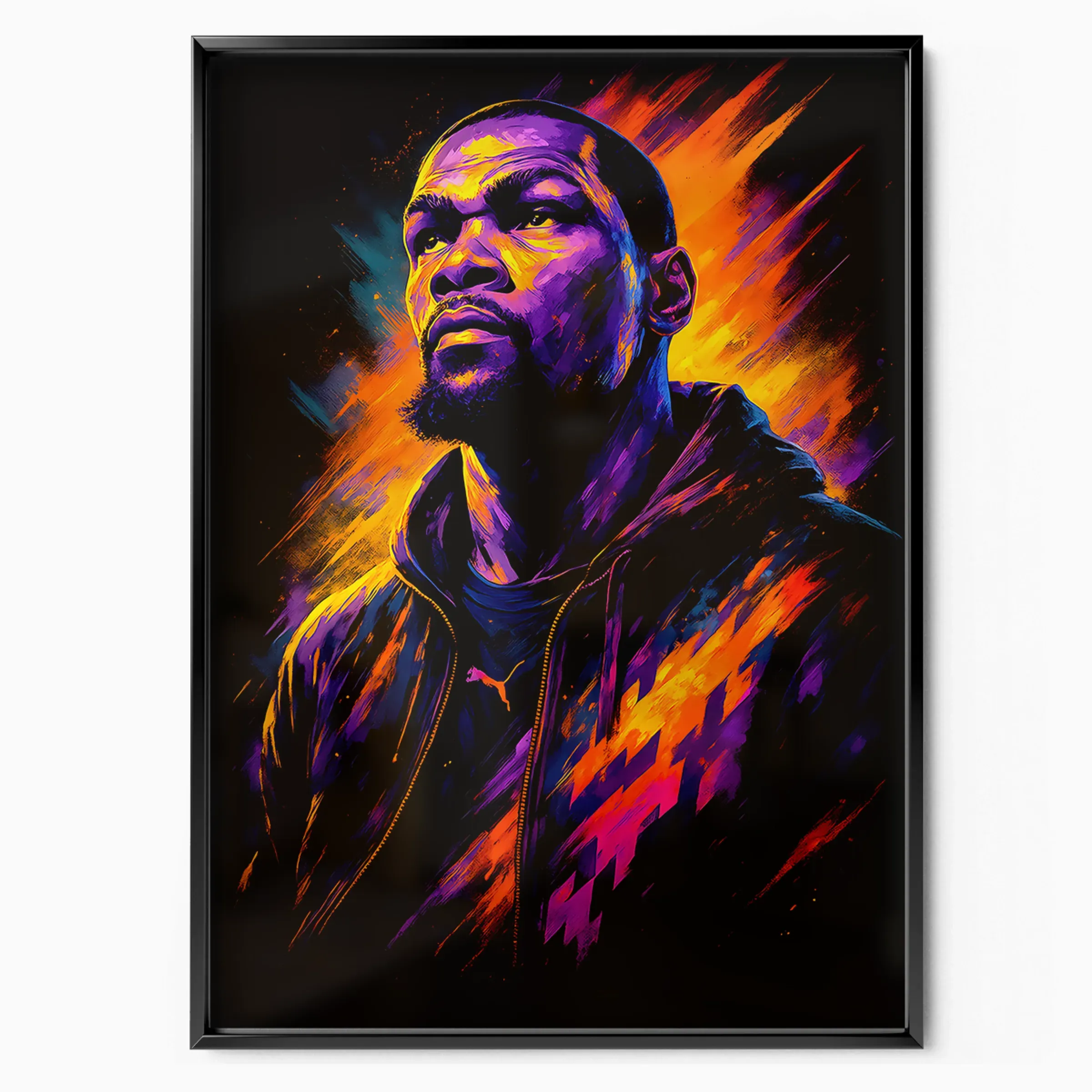 Kevin Durant Poster - Portrait poster, museum grade matte print