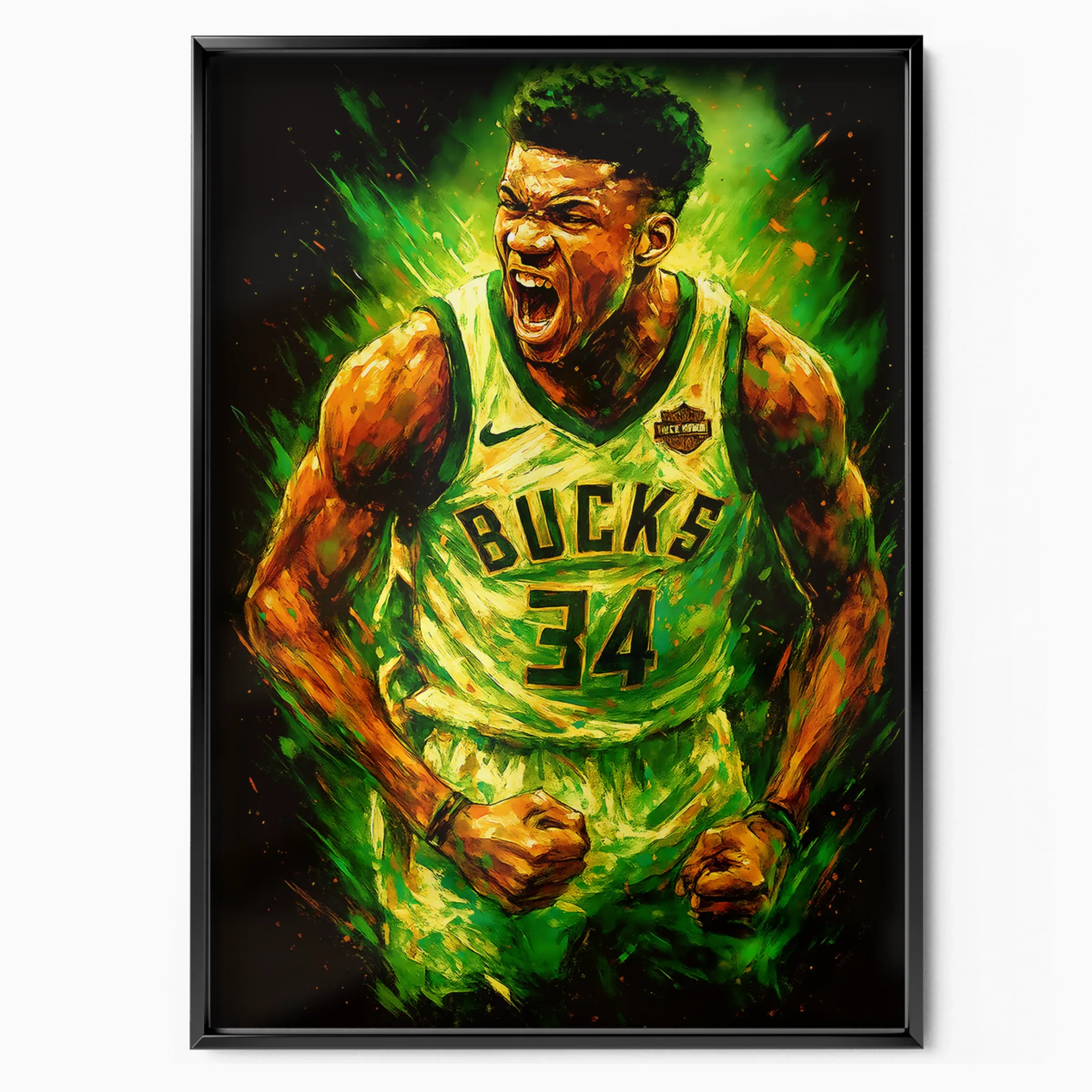 Giannis Antetokounmpo Poster - Greek Freak poster