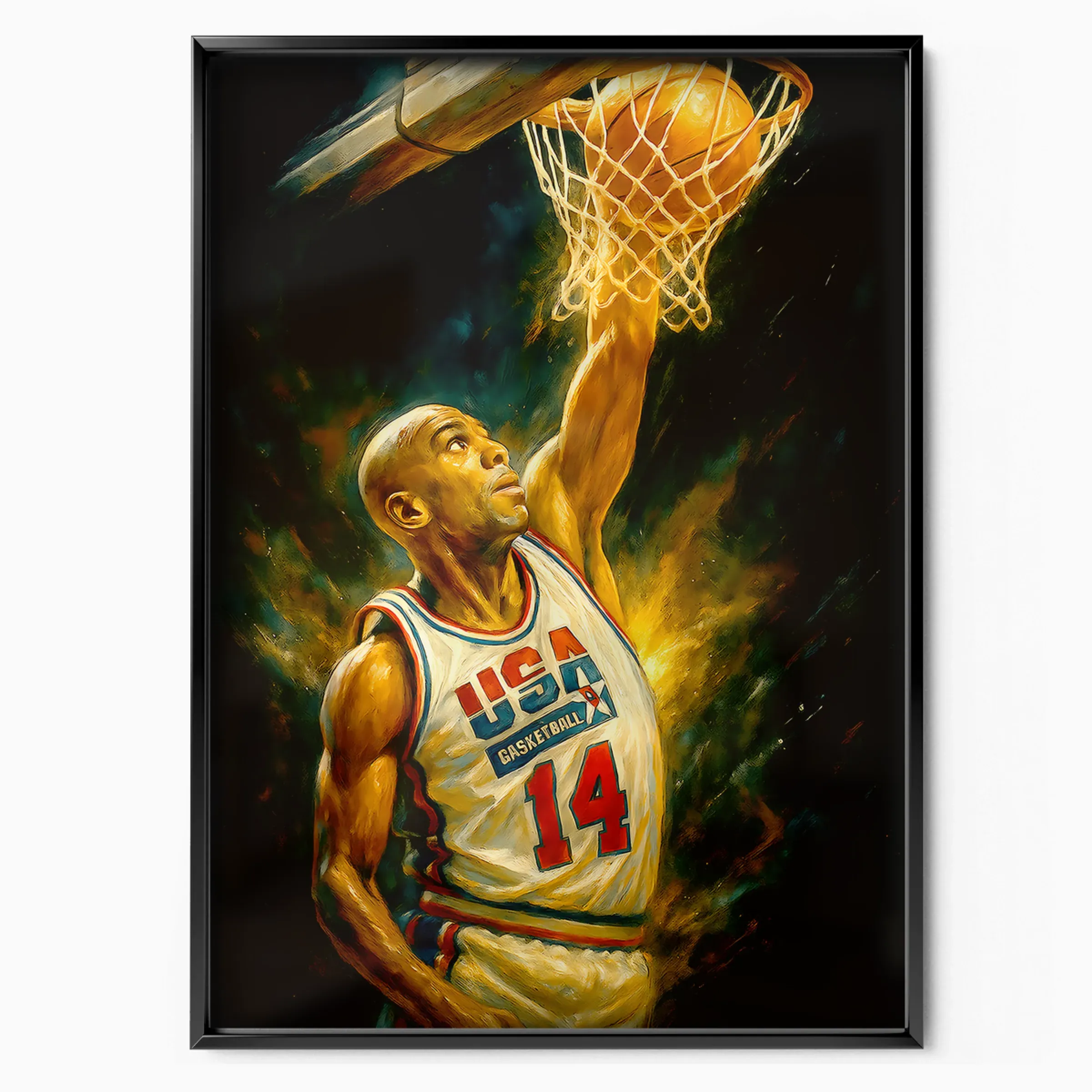 Charles Barkley Poster - Team USA poster