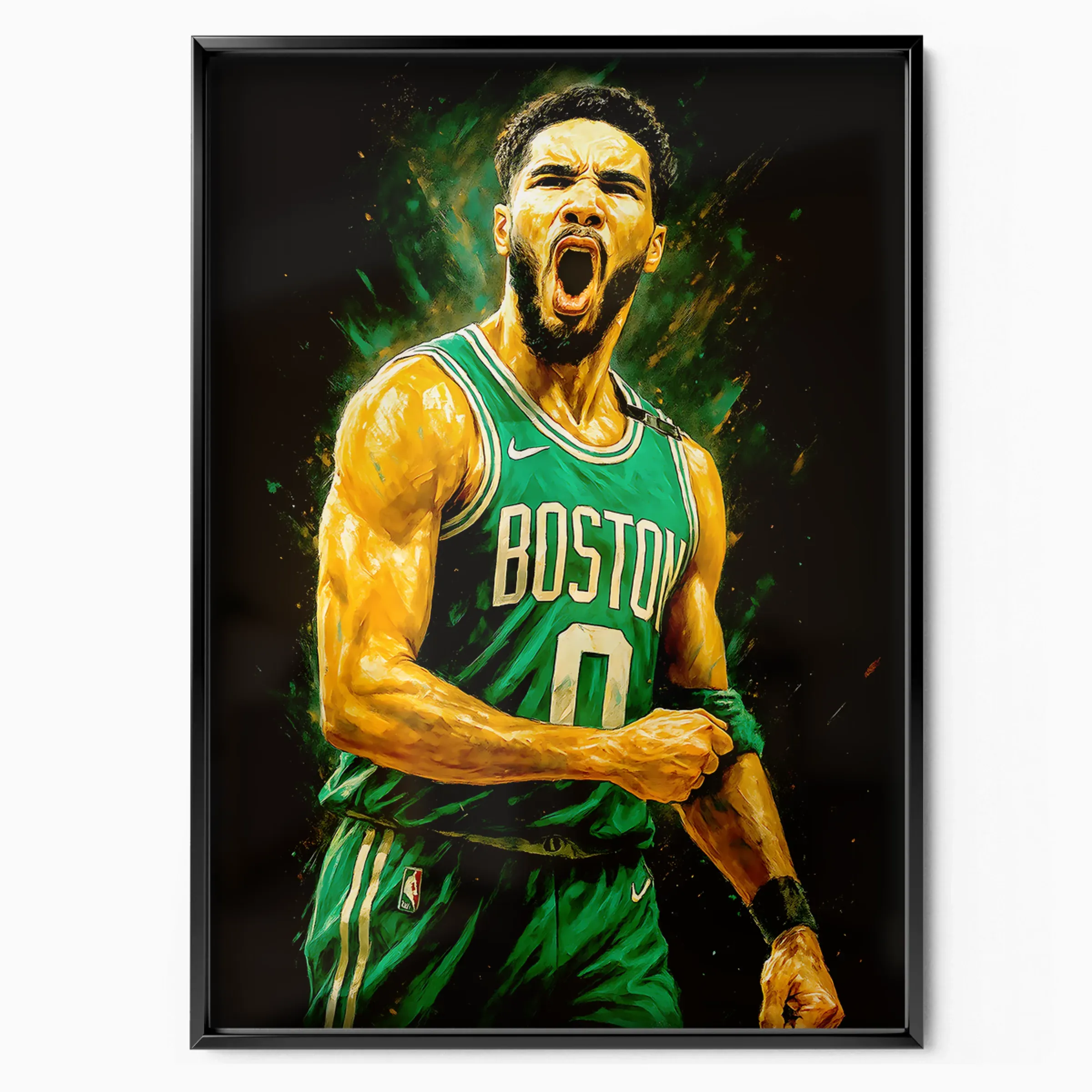 Jayson Tatum Poster - Boston Roar poster