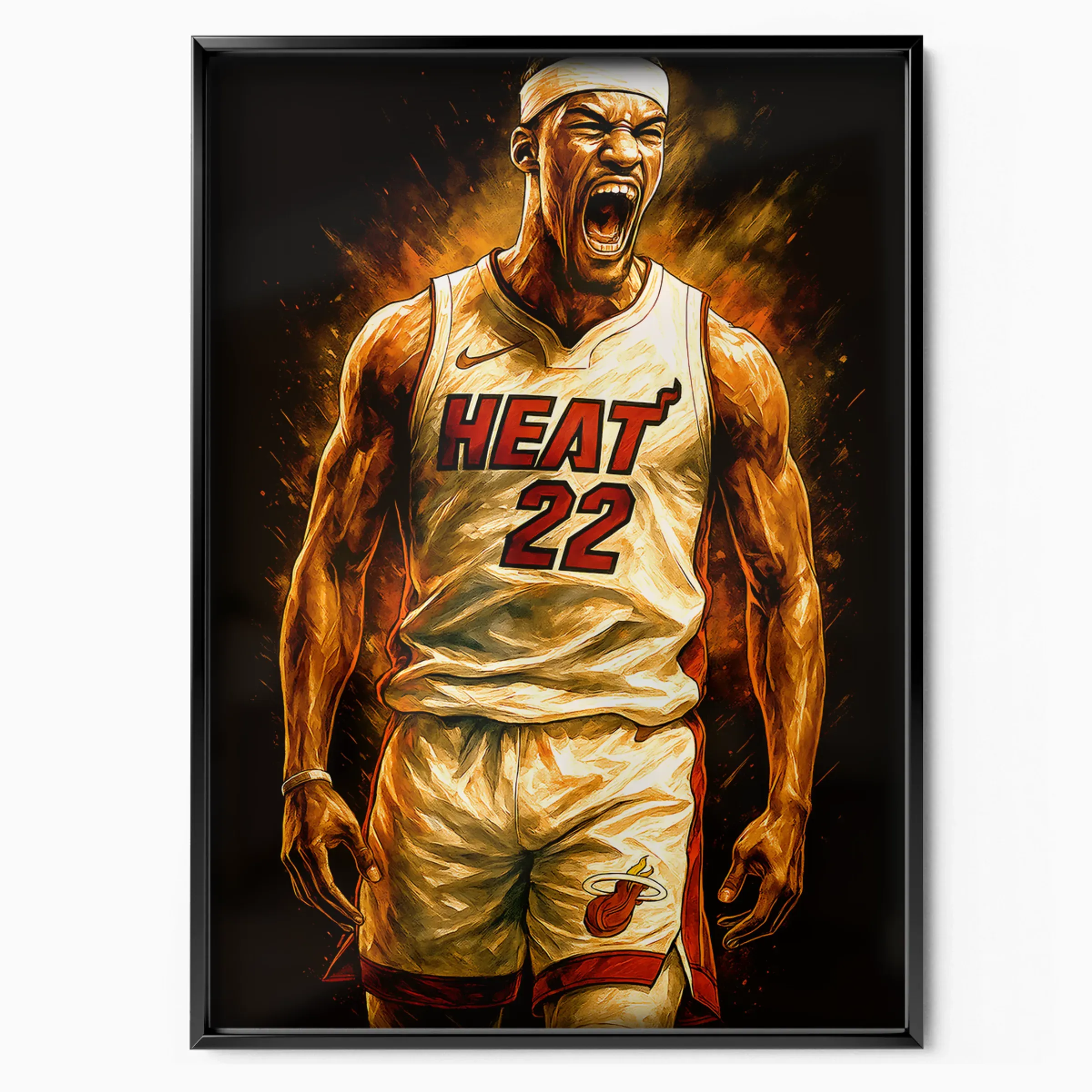 Jimmy Butler Poster - Heat Roar poster