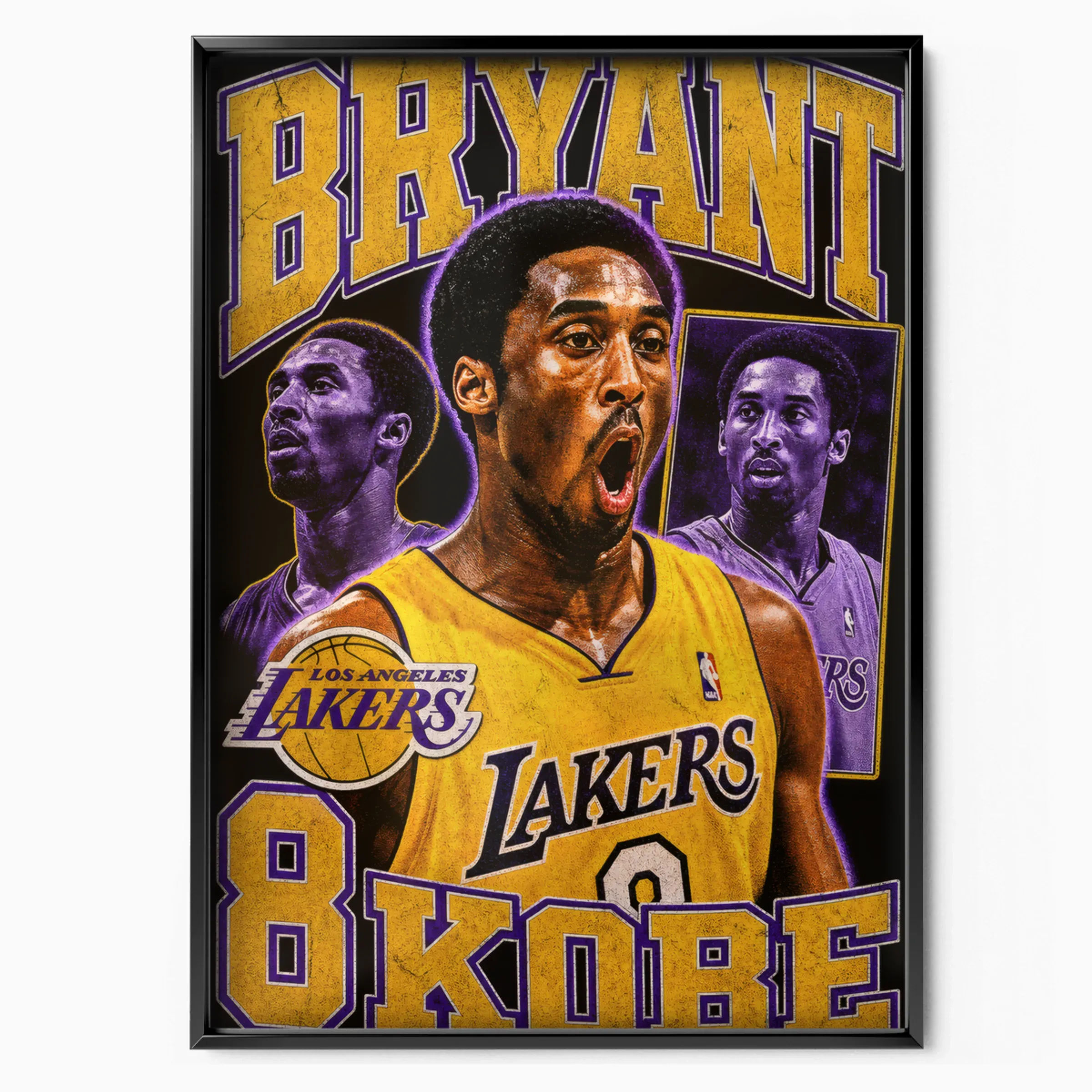 Kobe Bryant Poster - Number 8 poster, museum grade matte print