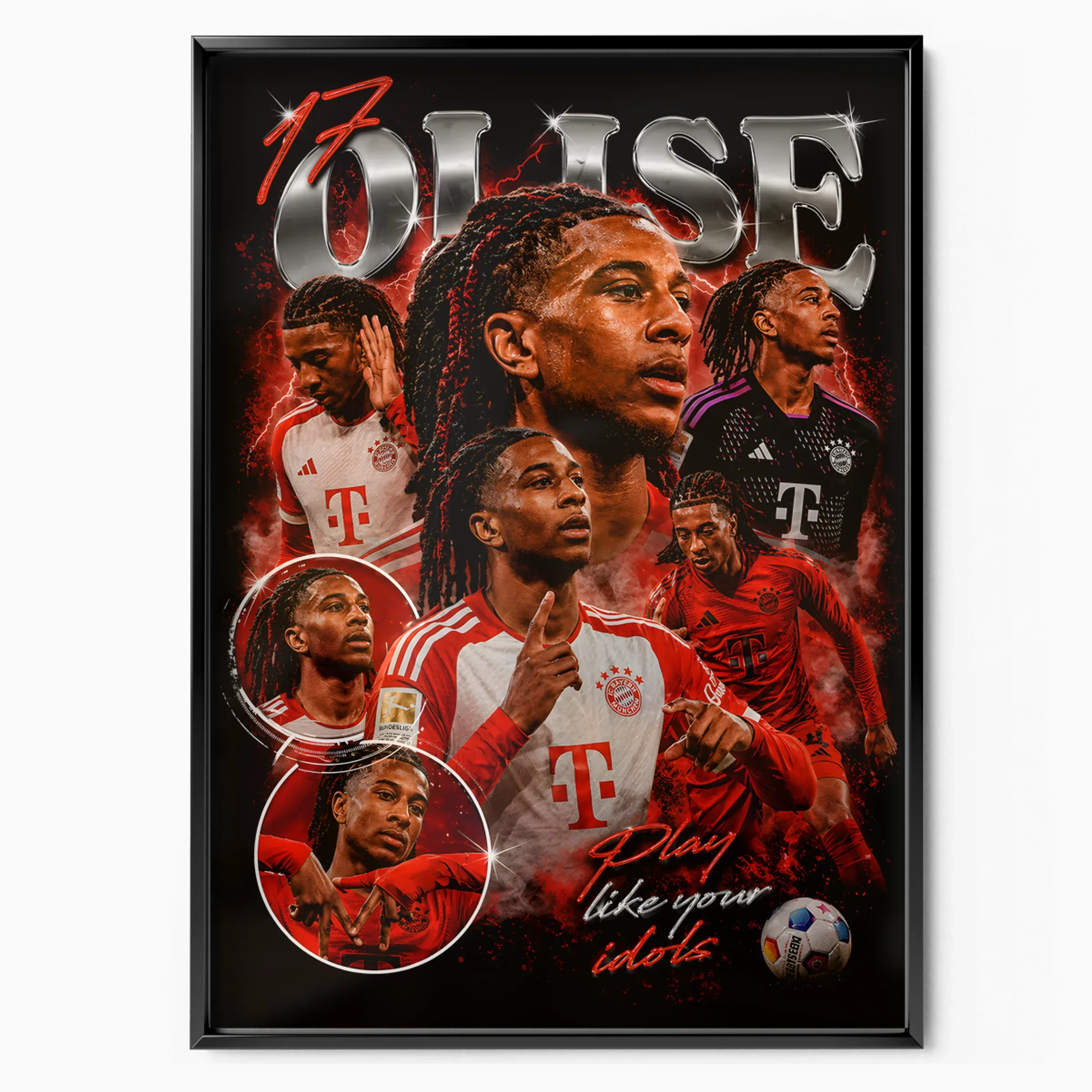 Michael Olise Poster - Idols poster, museum grade matte print