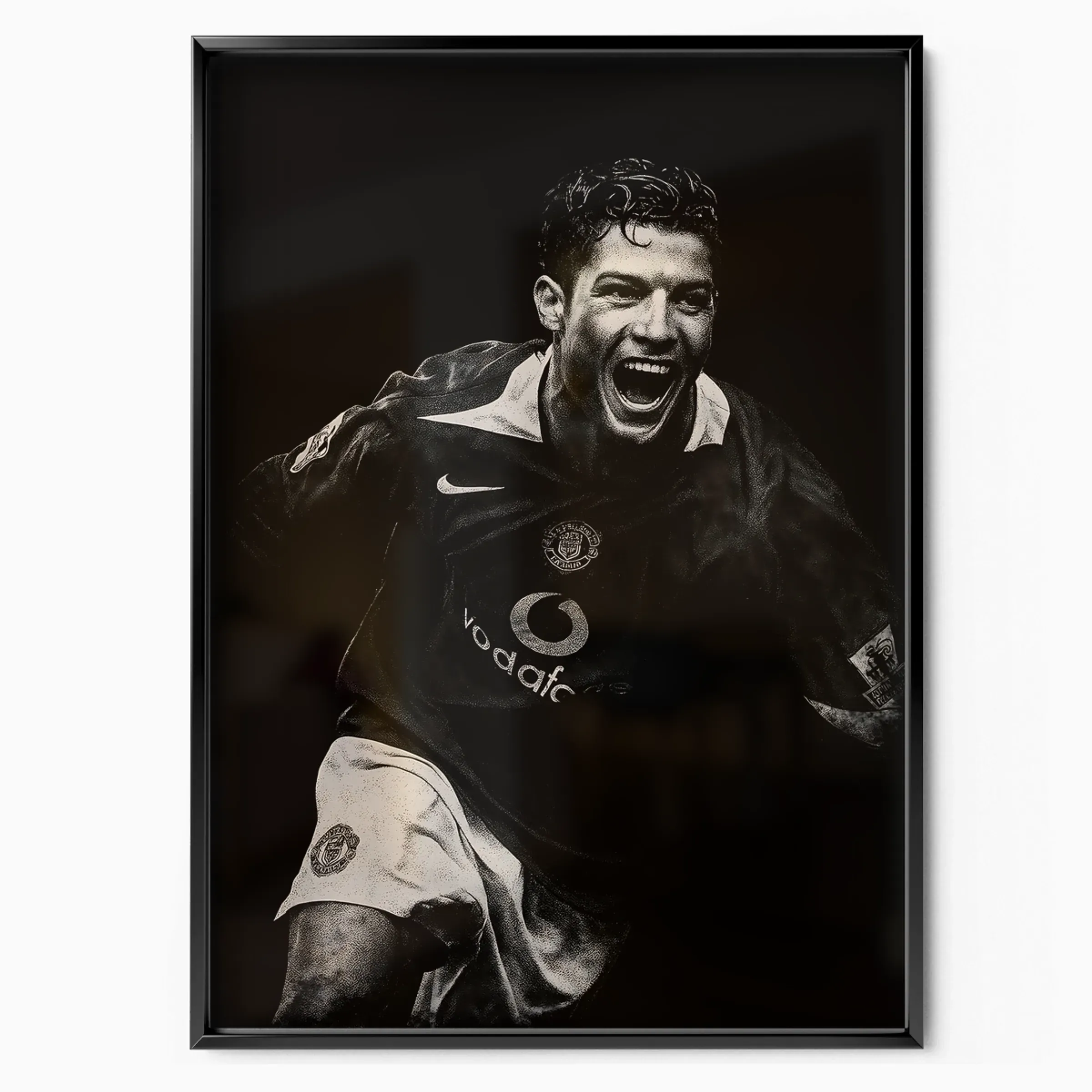 Cristiano Ronaldo Poster - United poster, museum grade matte print