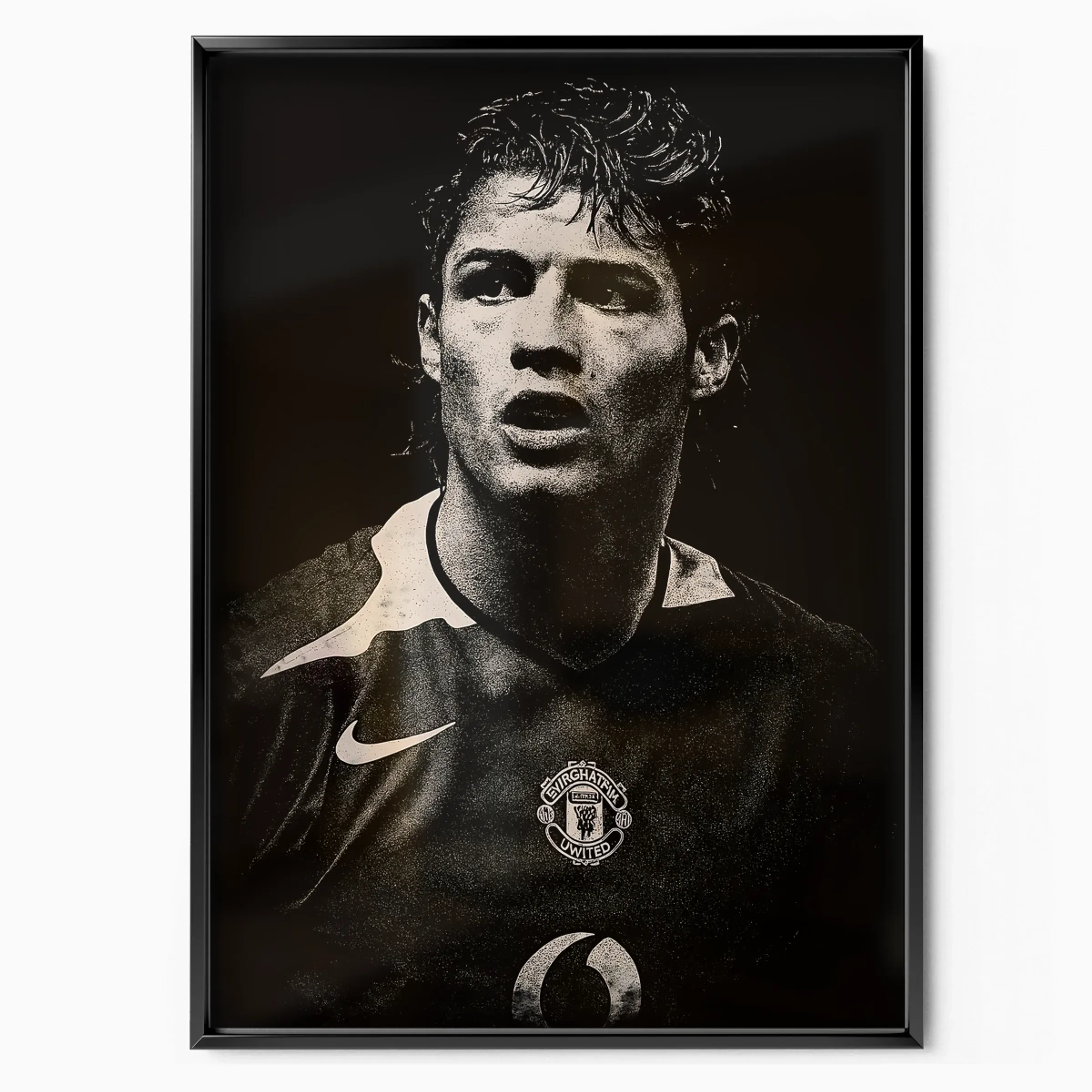 Cristiano Ronaldo Poster - Red Devils poster, museum grade matte print