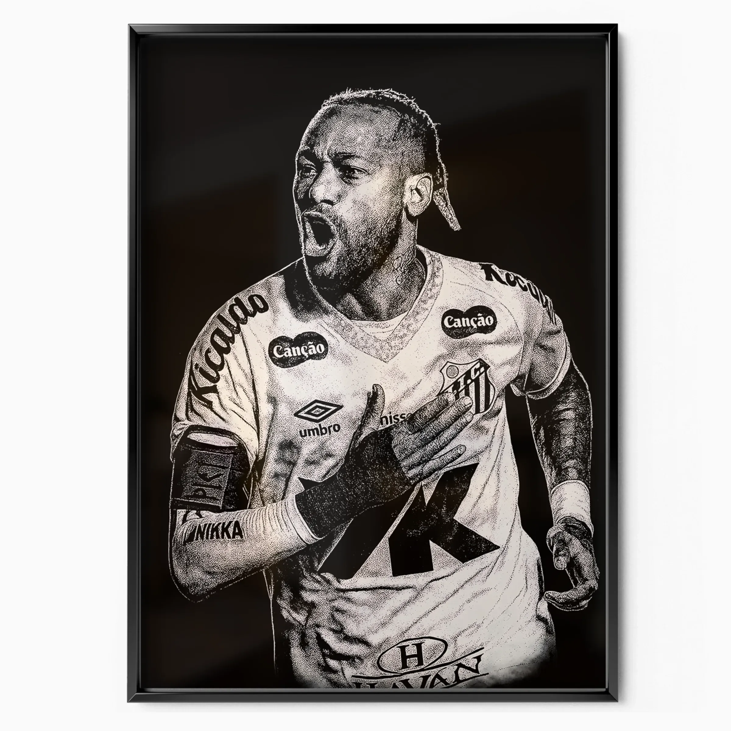 Neymar Jr Poster - Peixe poster, museum grade matte print