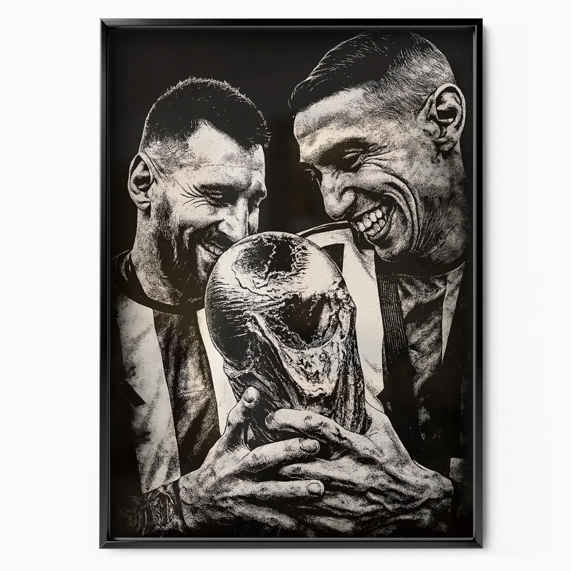 Lionel Messi Poster - World Cup poster, museum grade matte print