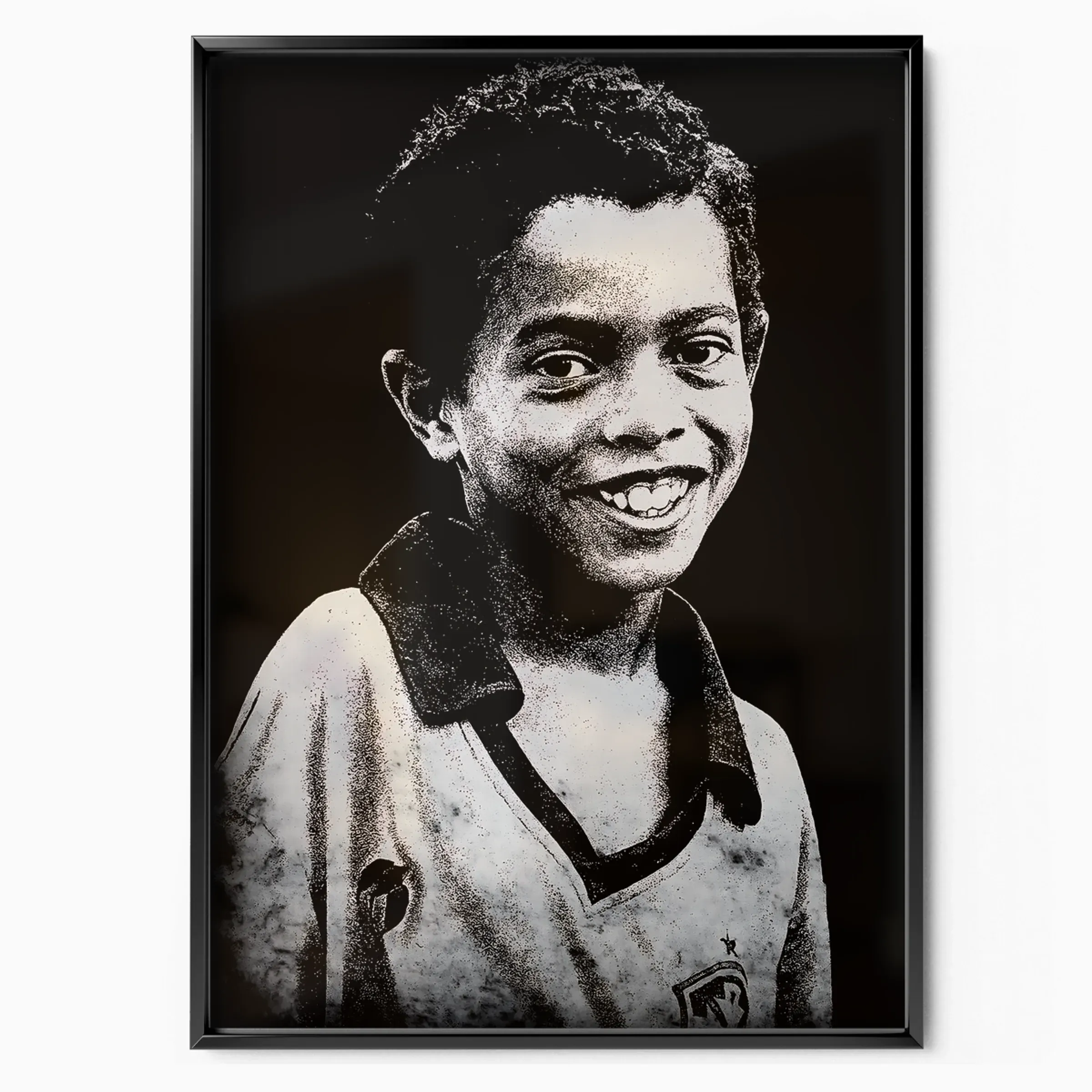 Ronaldinho Poster - Young poster, museum grade matte print
