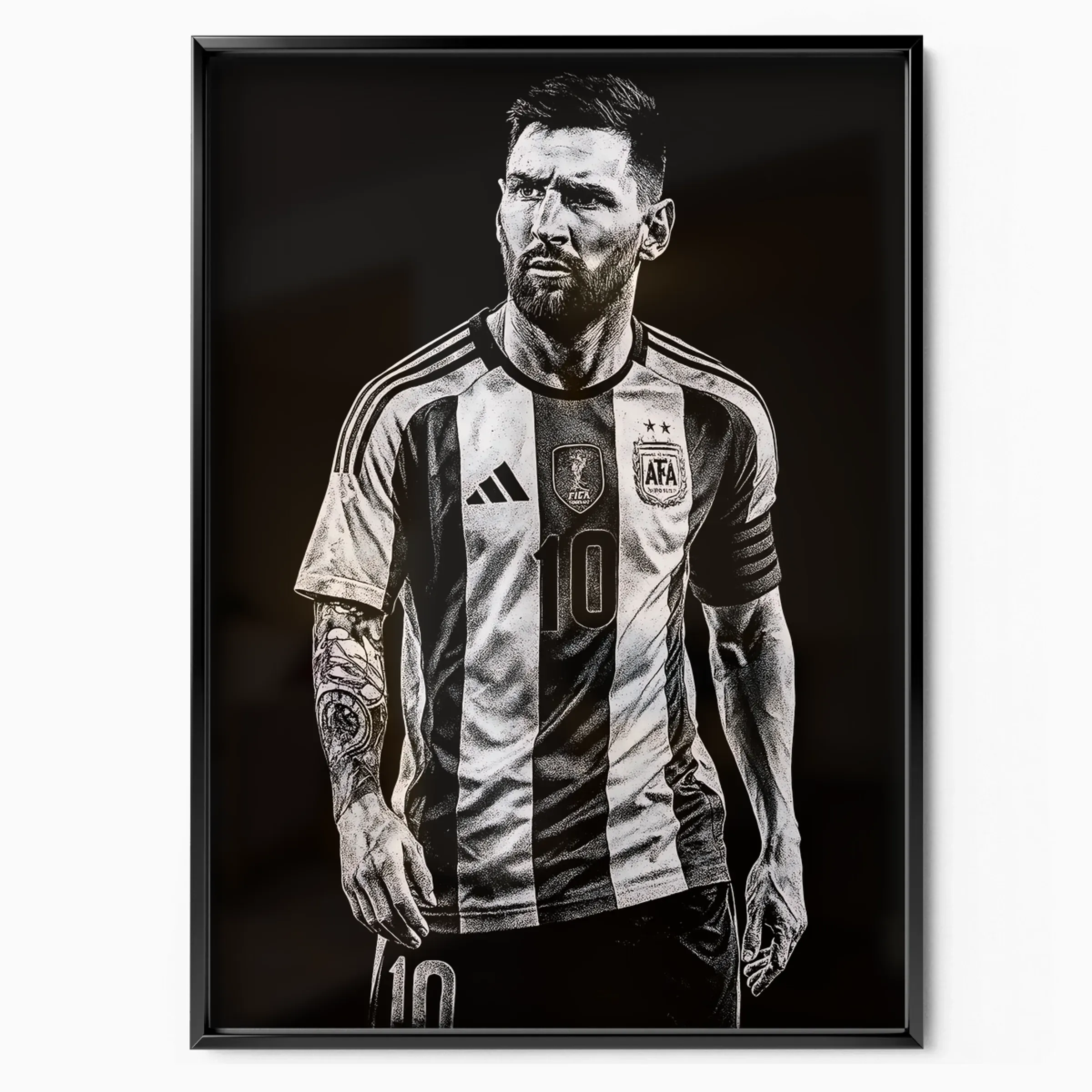 Lionel Messi Poster - Albiceleste poster, museum grade matte print