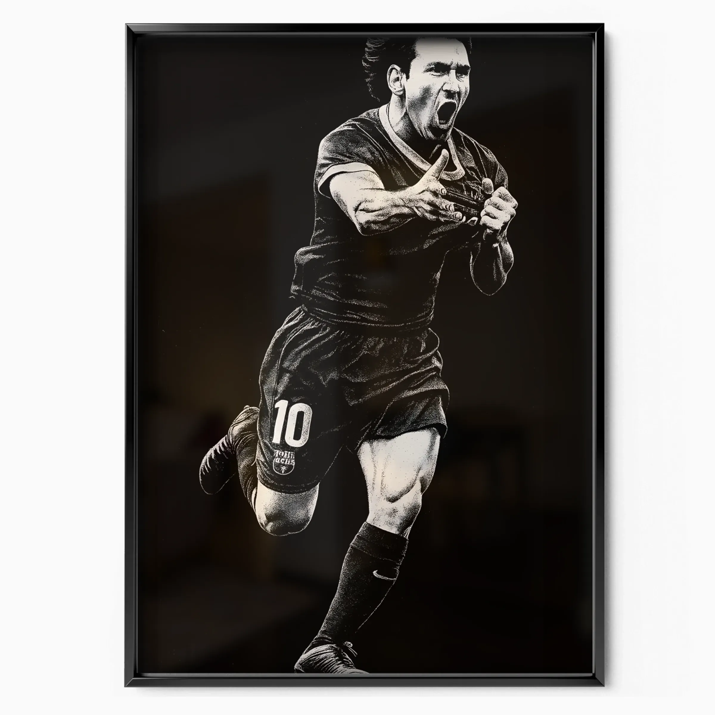 Lionel Messi Poster - Camp Nou poster, museum grade matte print