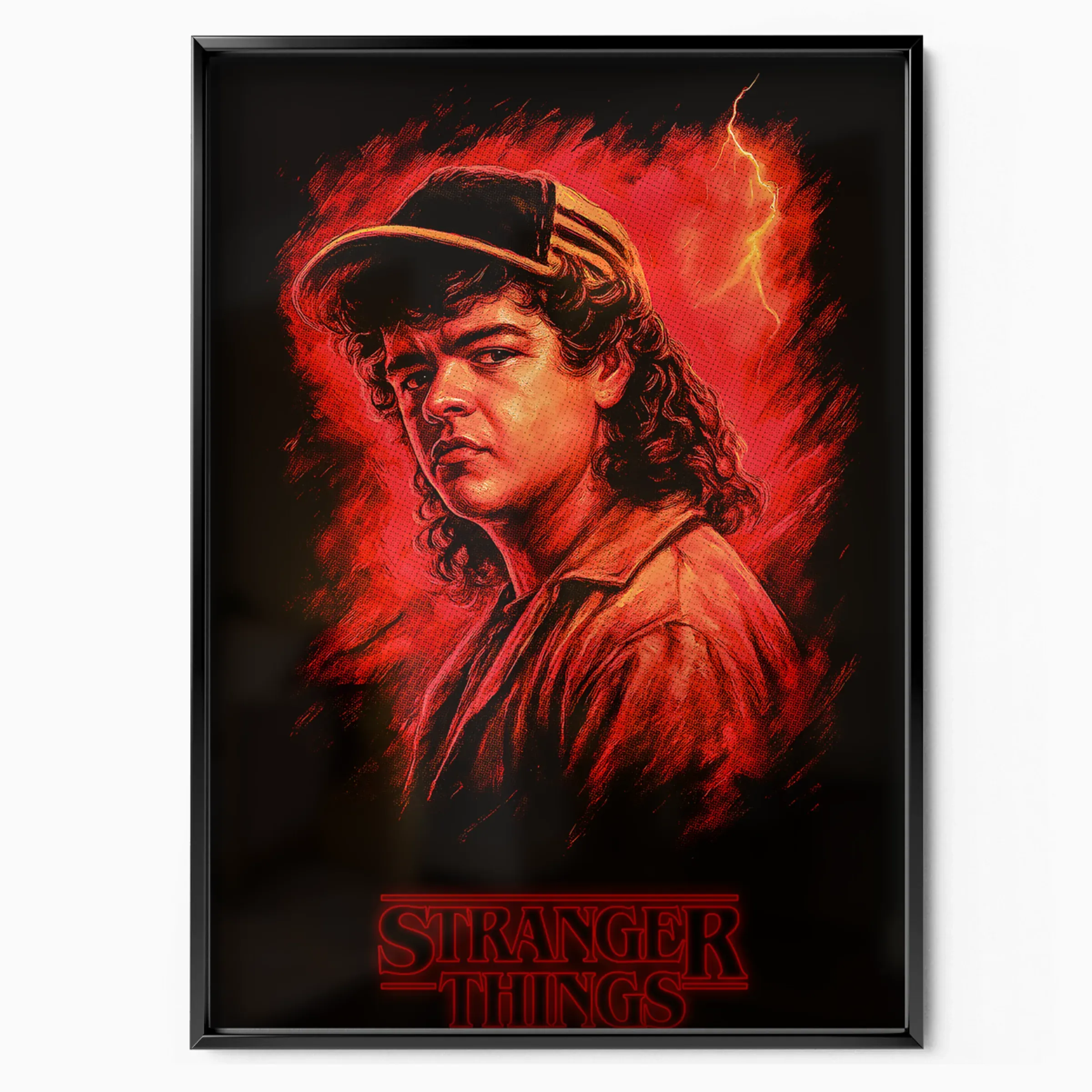 Stranger Things Poster - Dustin Henderson poster, museum grade matte print