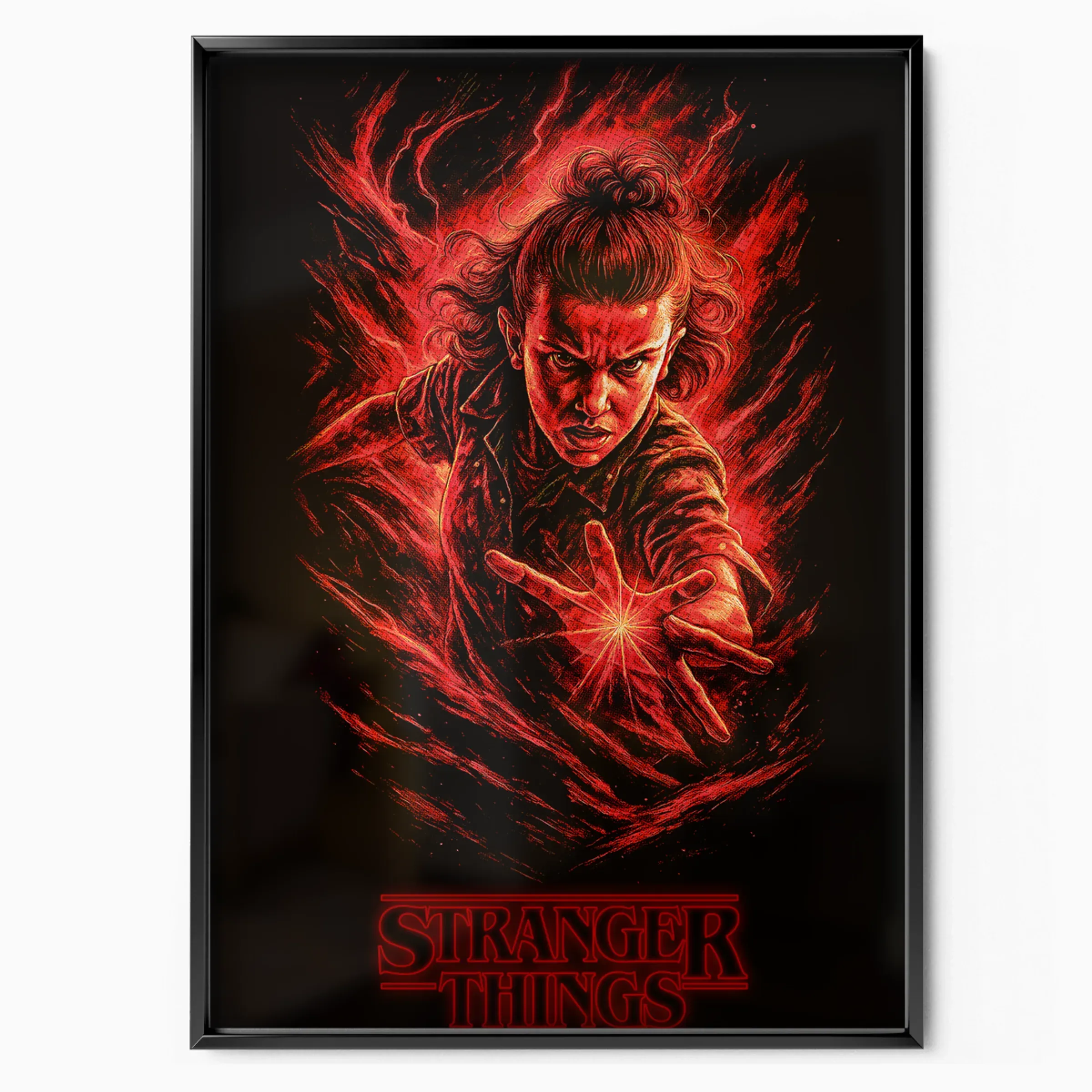Stranger Things Poster - Eleven Powers poster, museum grade matte print