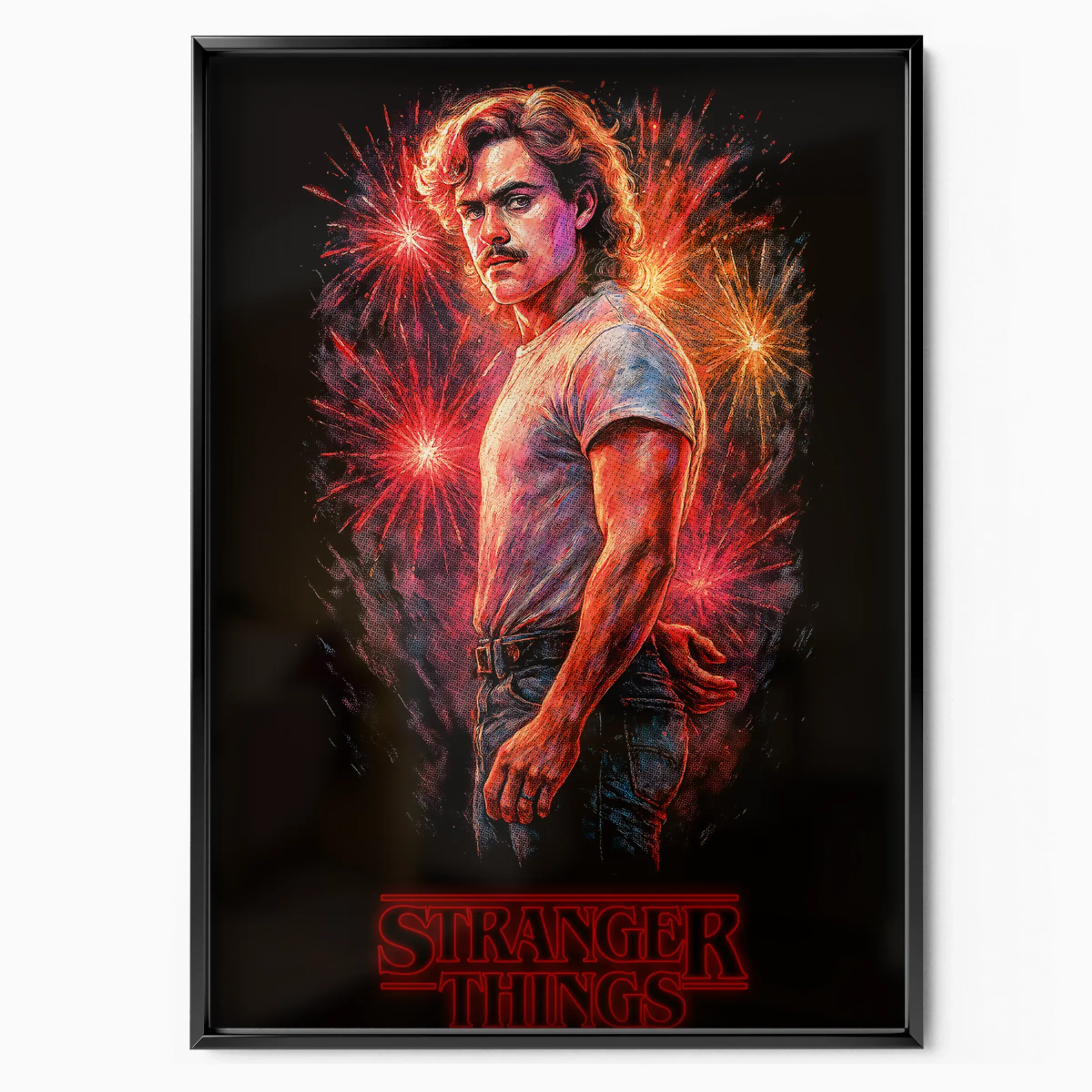 Stranger Things Poster - Billy Hargrove poster, museum grade matte print