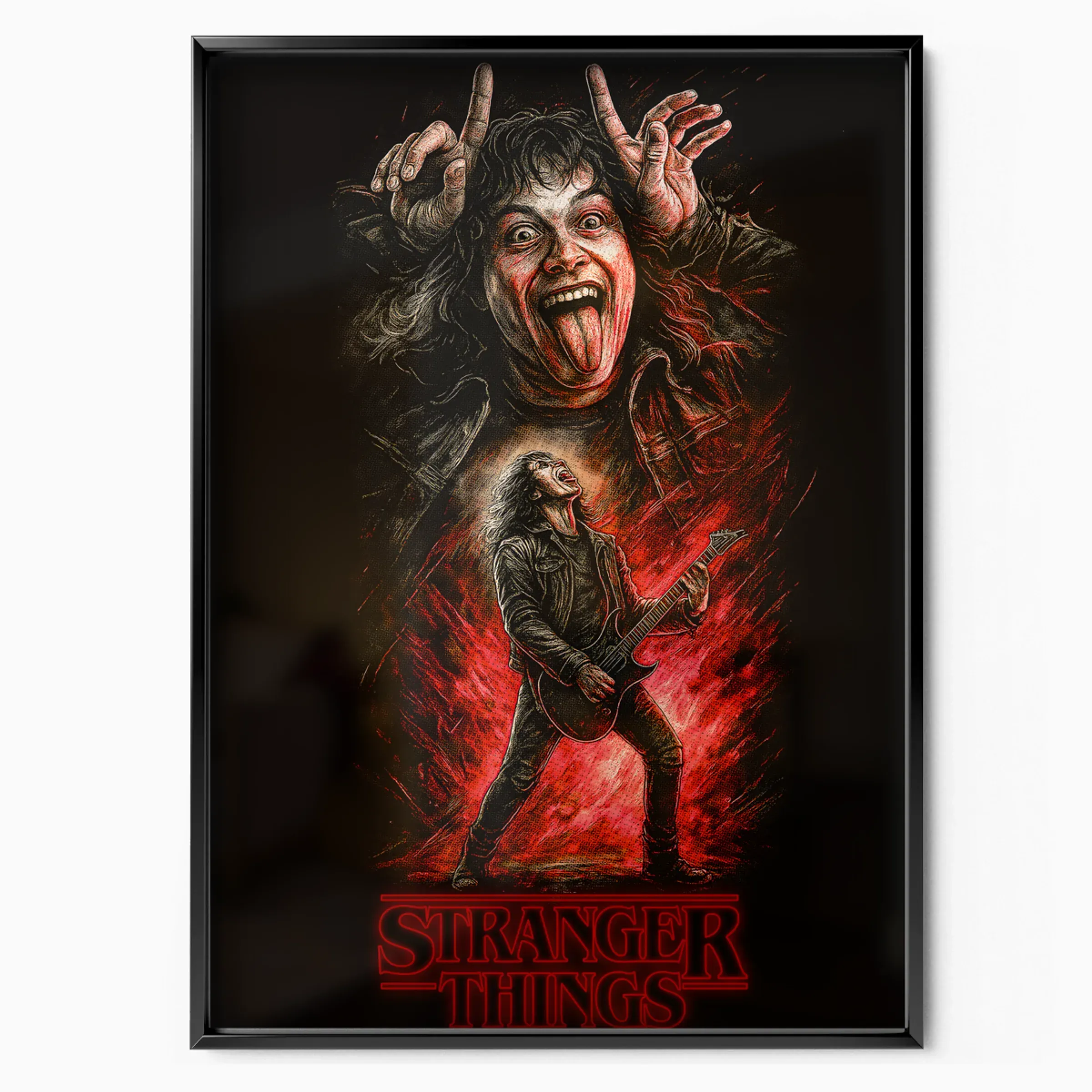 Stranger Things Poster - Eddie Munson poster, museum grade matte print