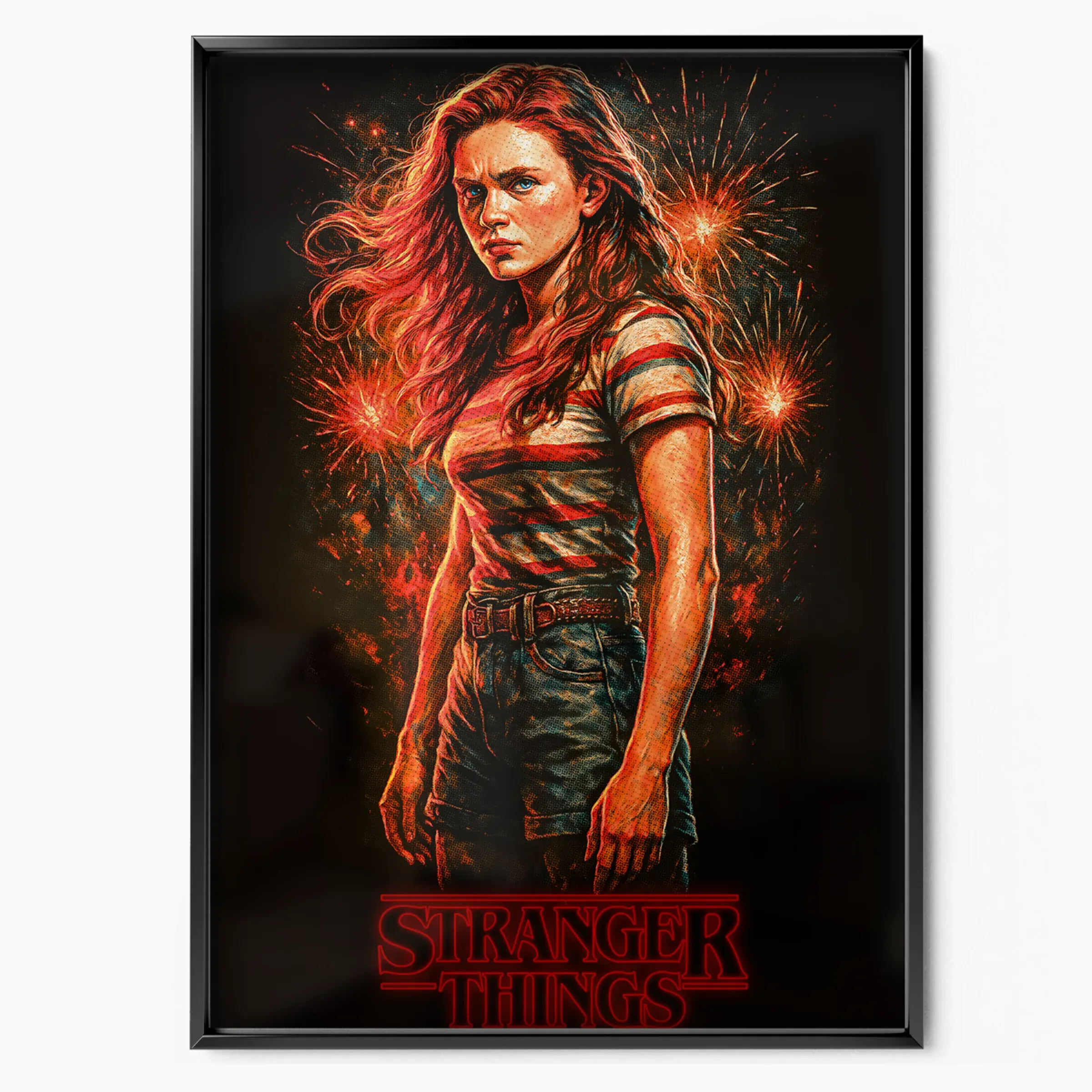 Stranger Things Poster - Max Mayfield Sparks poster, museum grade matte print