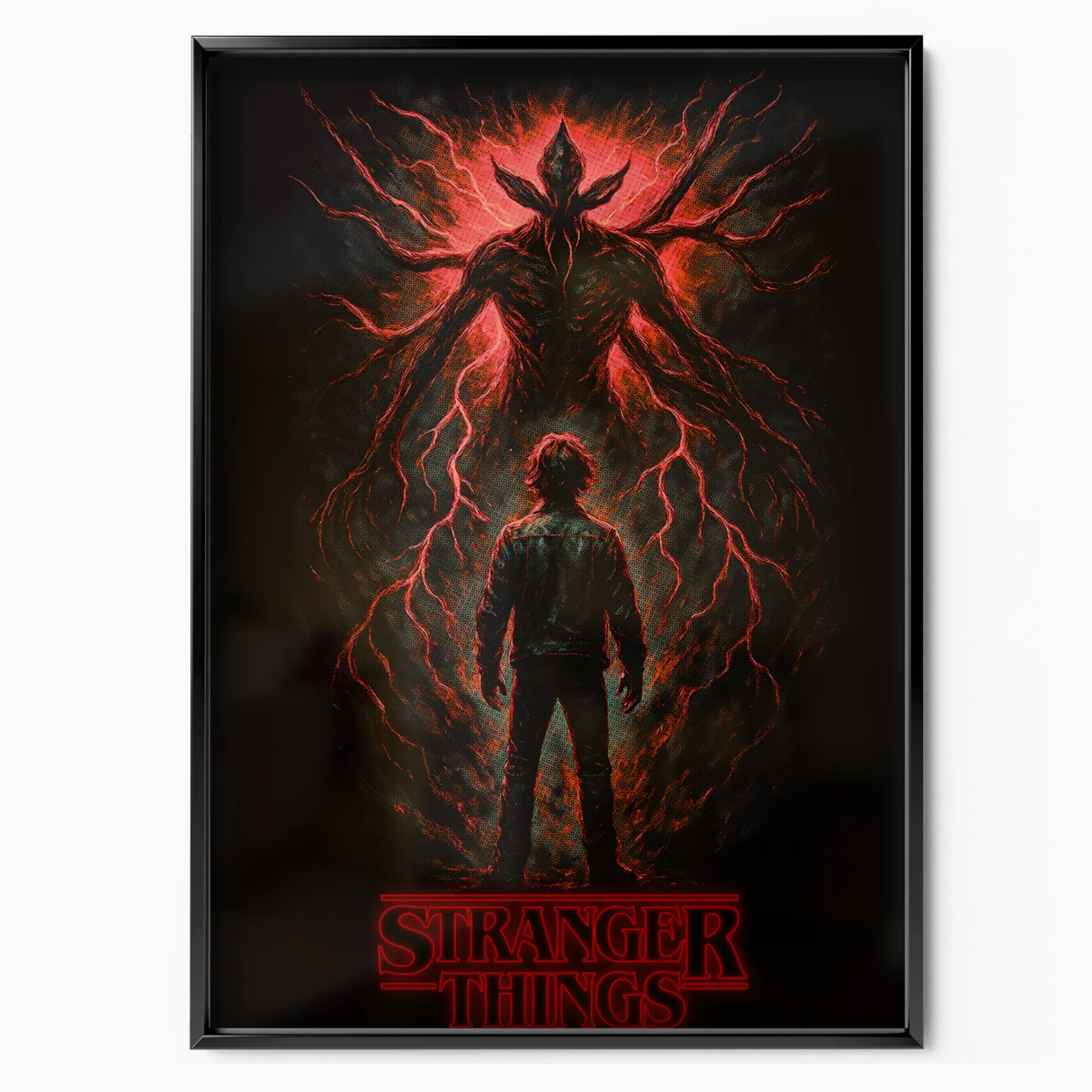 Stranger Things Poster - The Mind Flayer poster, museum grade matte print