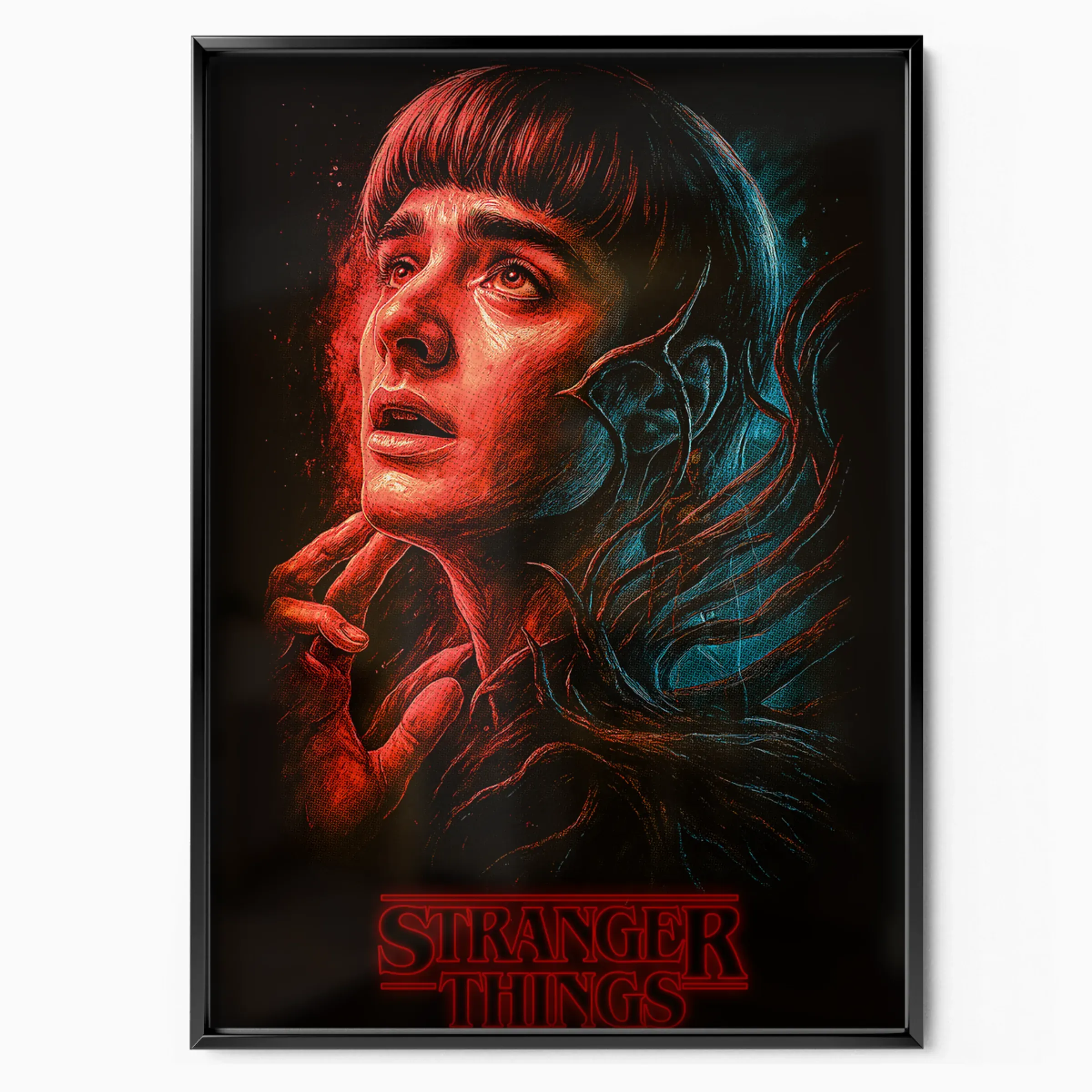 Stranger Things Poster - Will Byers Blue poster, museum grade matte print