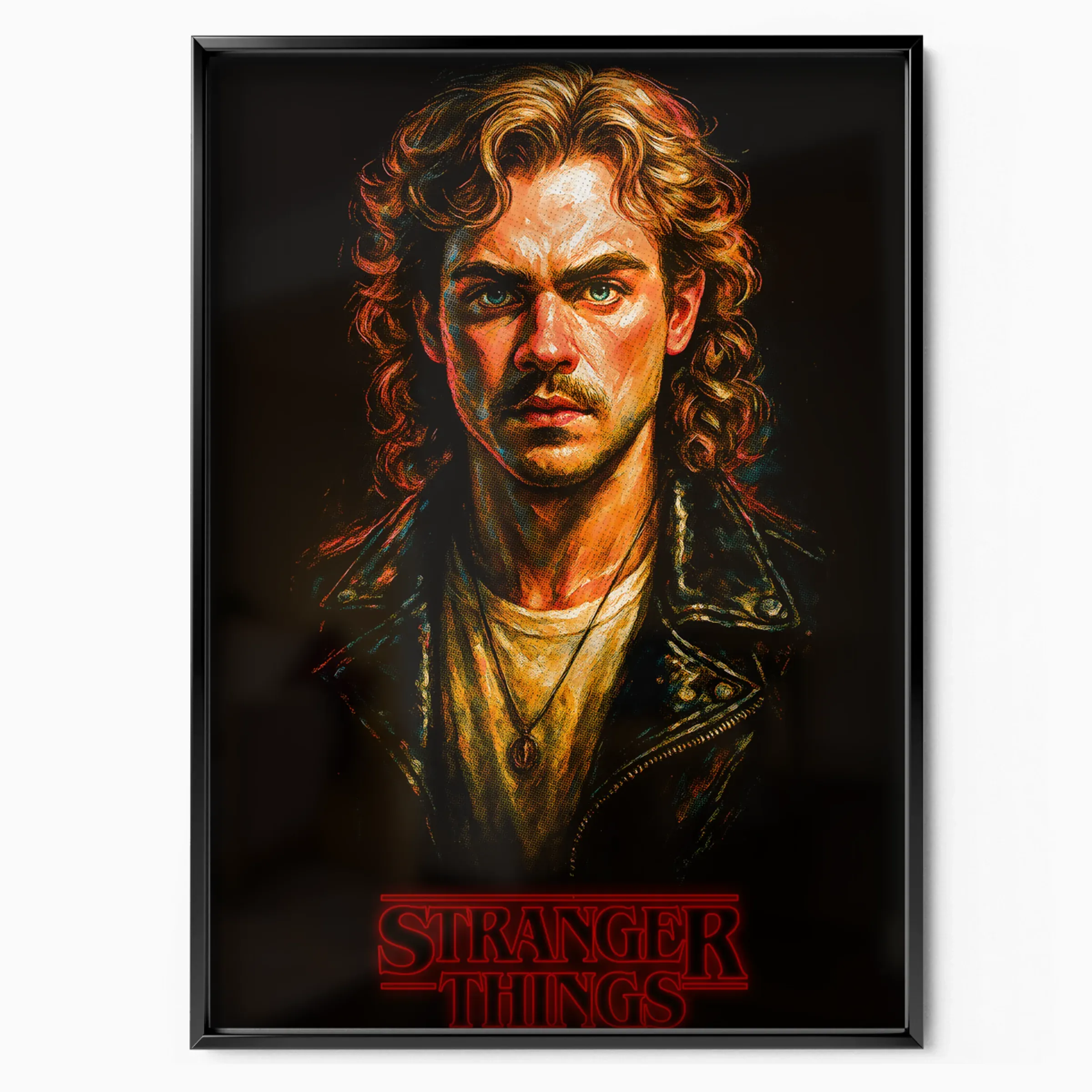 Stranger Things Poster - Billy Hargrove Portrait poster, museum grade matte print