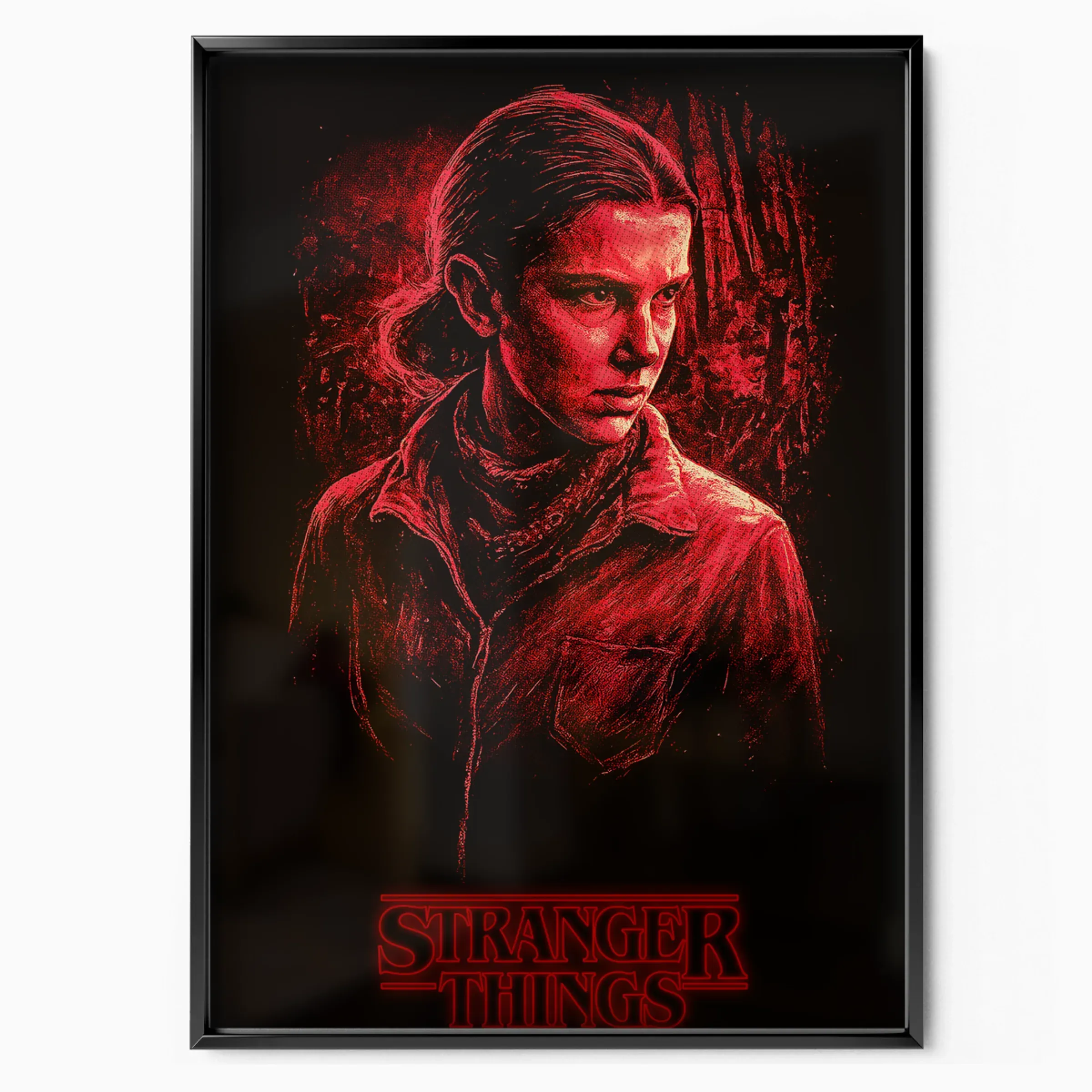 Stranger Things Poster - Eleven Red poster, museum grade matte print