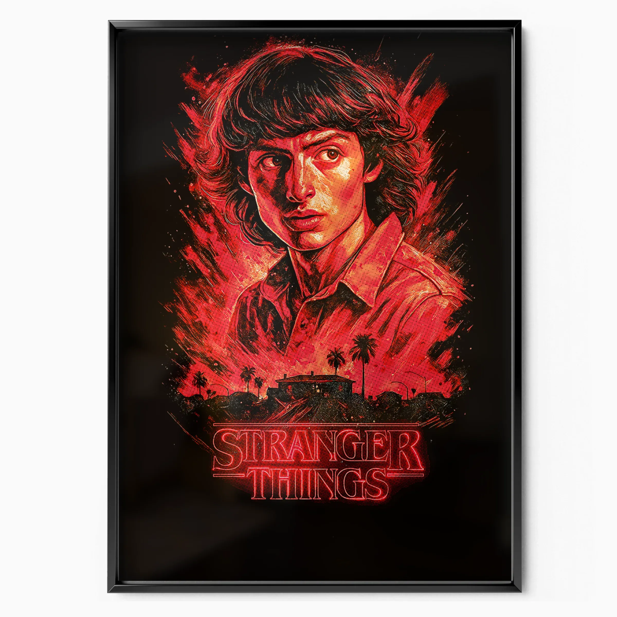 Stranger Things Poster - Mike Wheeler poster, museum grade matte print