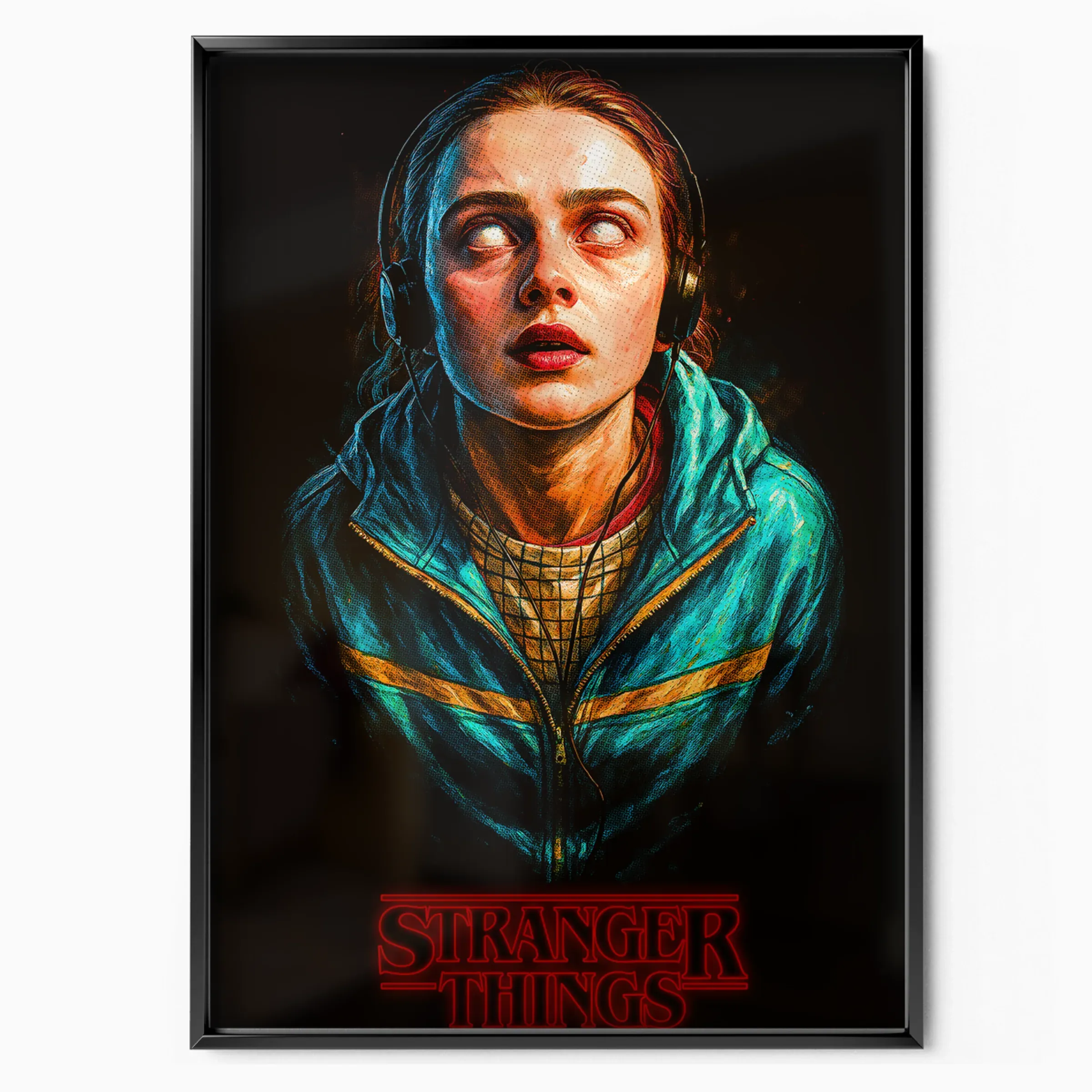Stranger Things Poster - Max Mayfield Possessed poster, museum grade matte print