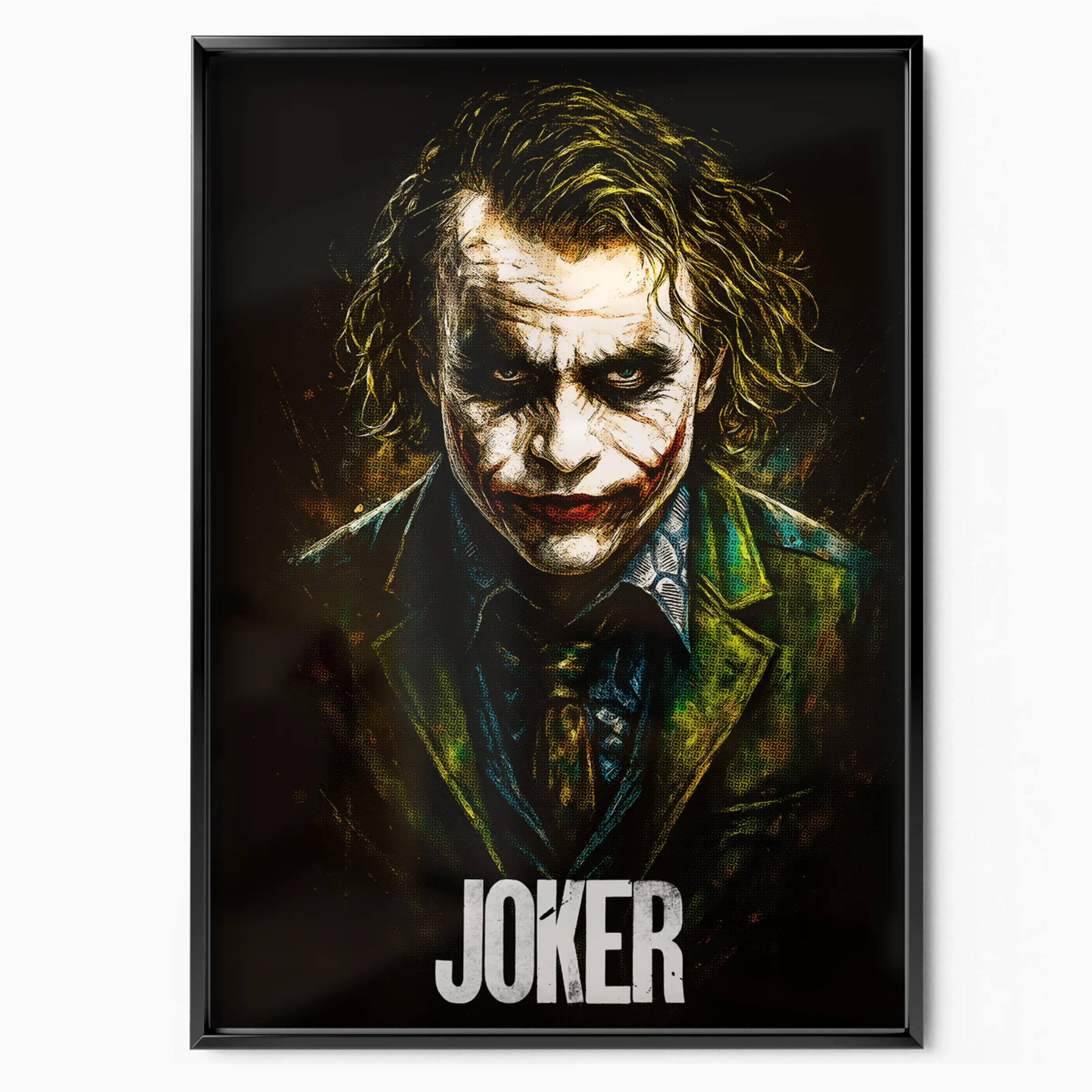Joker Poster - Heath Ledger poster, museum grade matte print