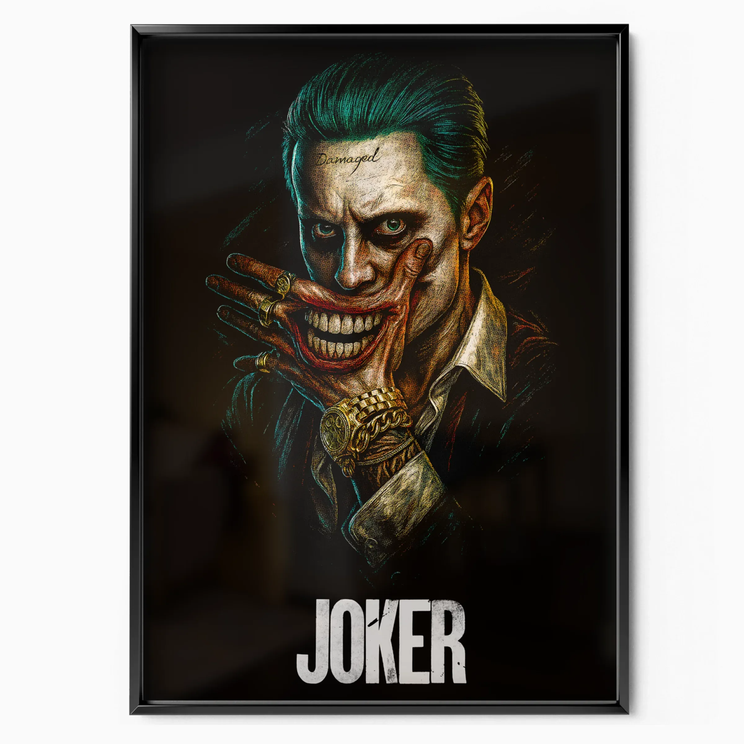 Joker Poster - Jared Leto poster, museum grade matte print