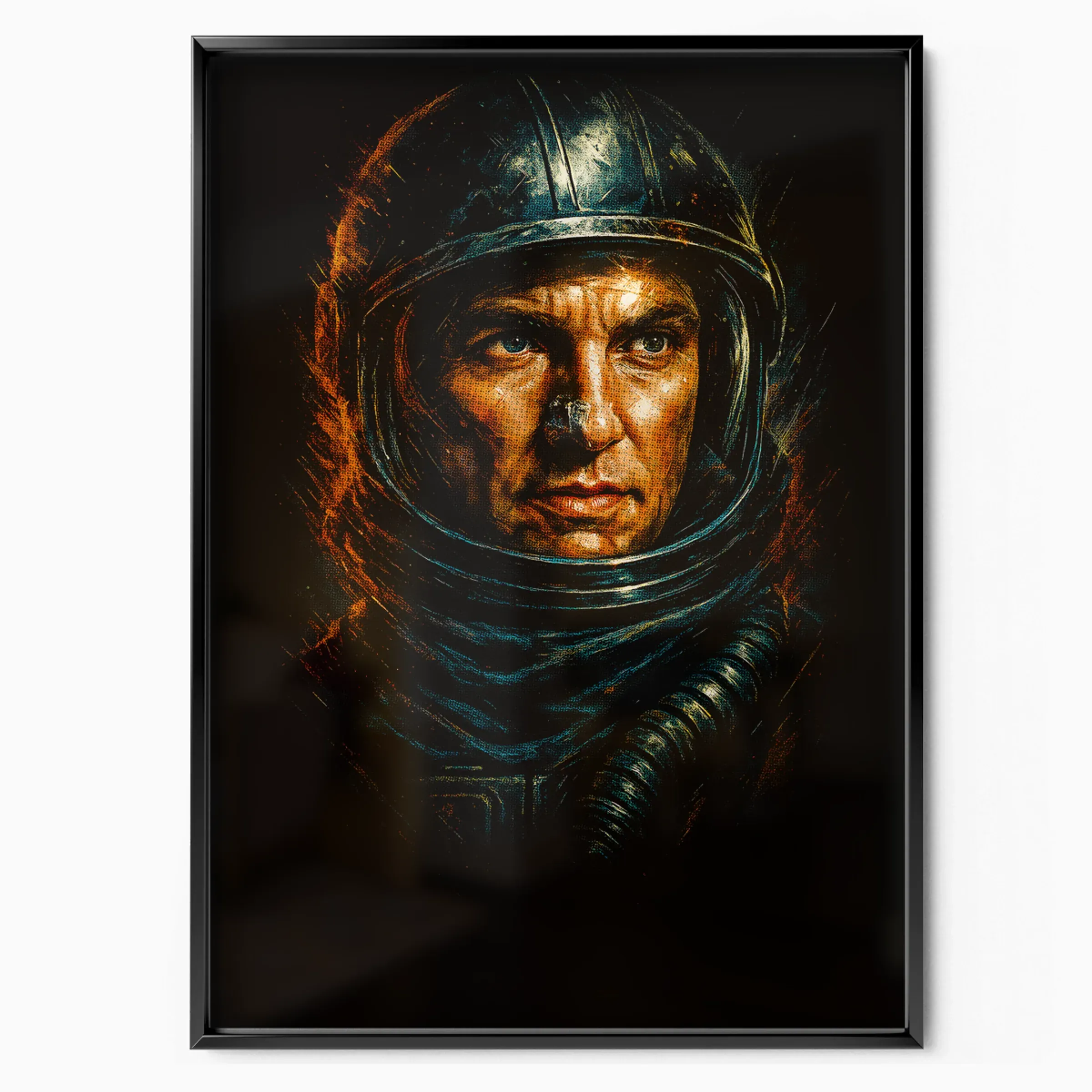 Interstellar Poster - Cooper Helmet poster, museum grade matte print